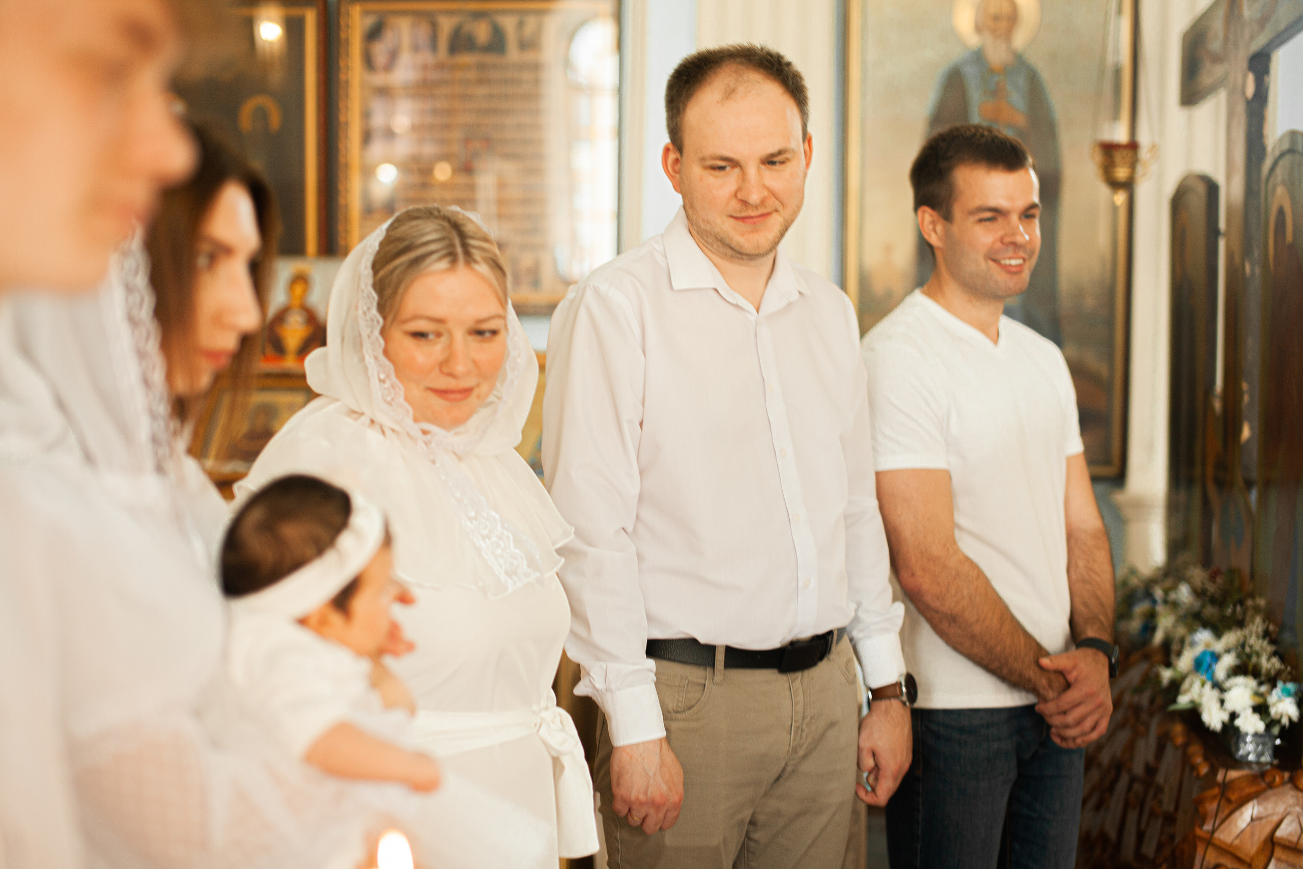 Крещение в Храме иконы Божией Матери «Всех скорбящих Радосте». Фотограф на крещение и венчание в Нижнем Новгороде.Свадебный Фотограф