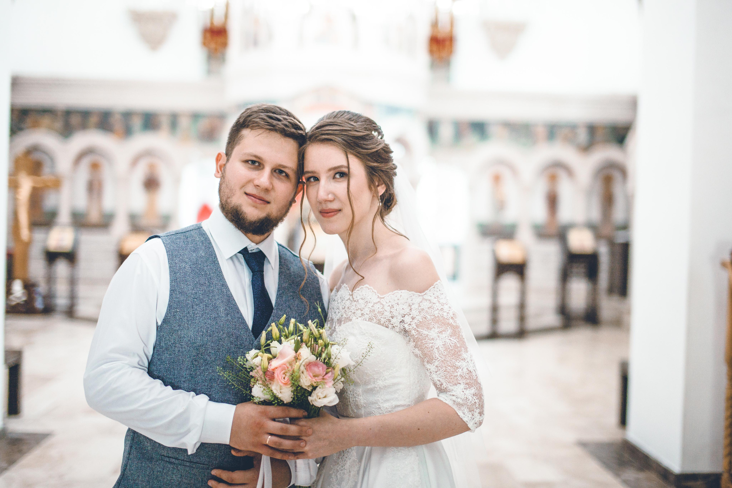 Свадьба и венчание Ильи и Анастасии. Фотограф на крещение и венчание в Нижнем Новгороде.Свадебный Фотограф