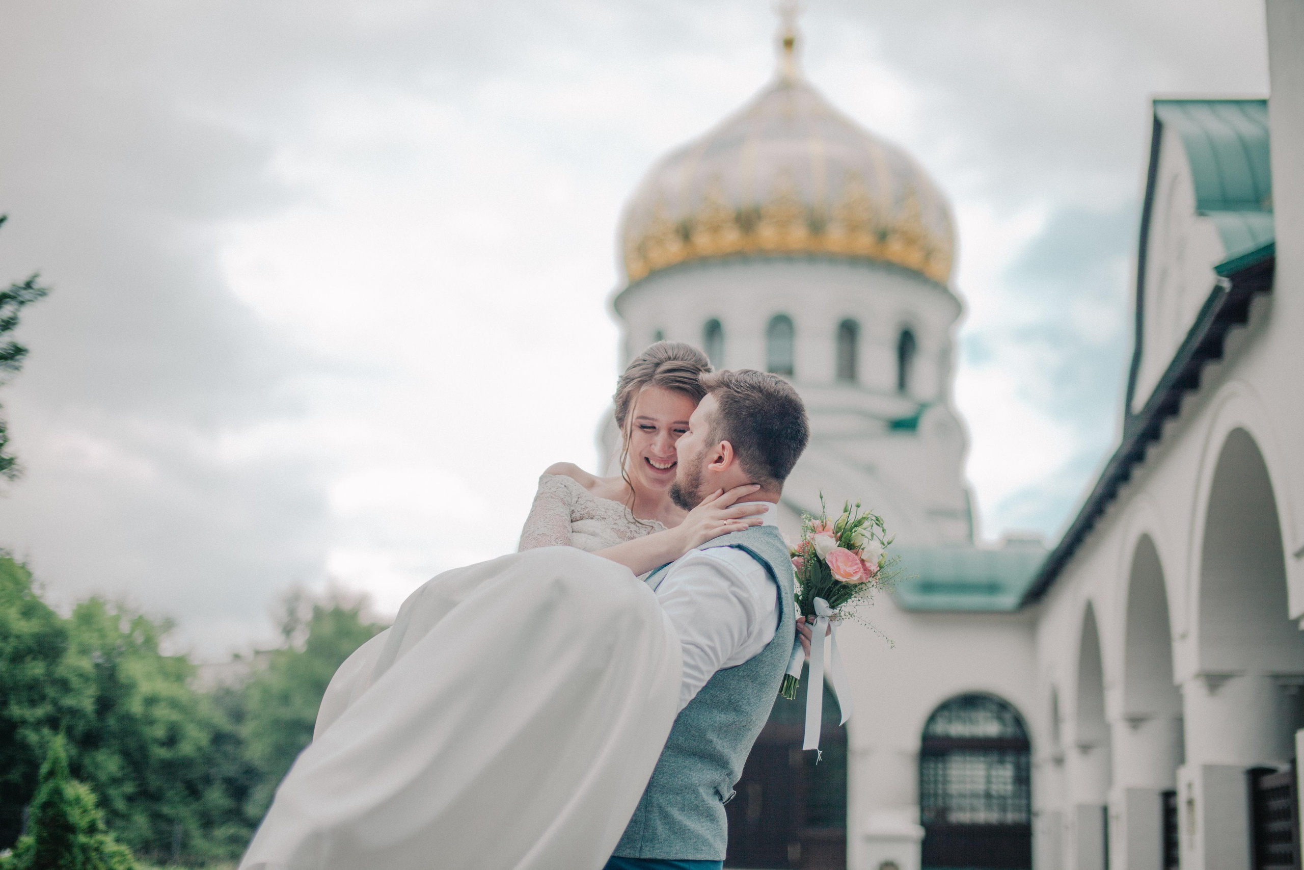 Свадьба и венчание Ильи и Анастасии. Фотограф на крещение и венчание в Нижнем Новгороде.Свадебный Фотограф