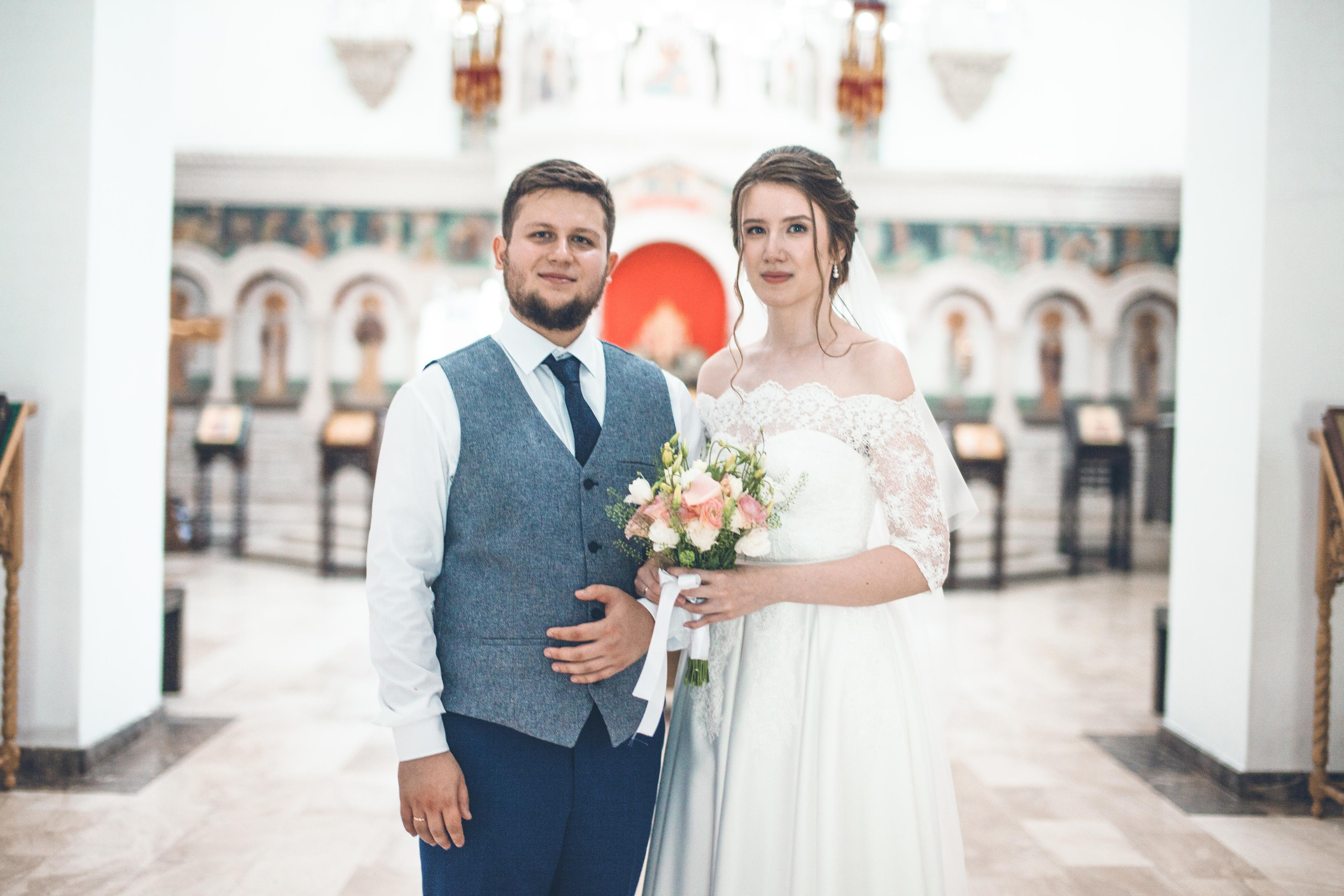 Свадьба и венчание Ильи и Анастасии. Фотограф на крещение и венчание в Нижнем Новгороде.Свадебный Фотограф