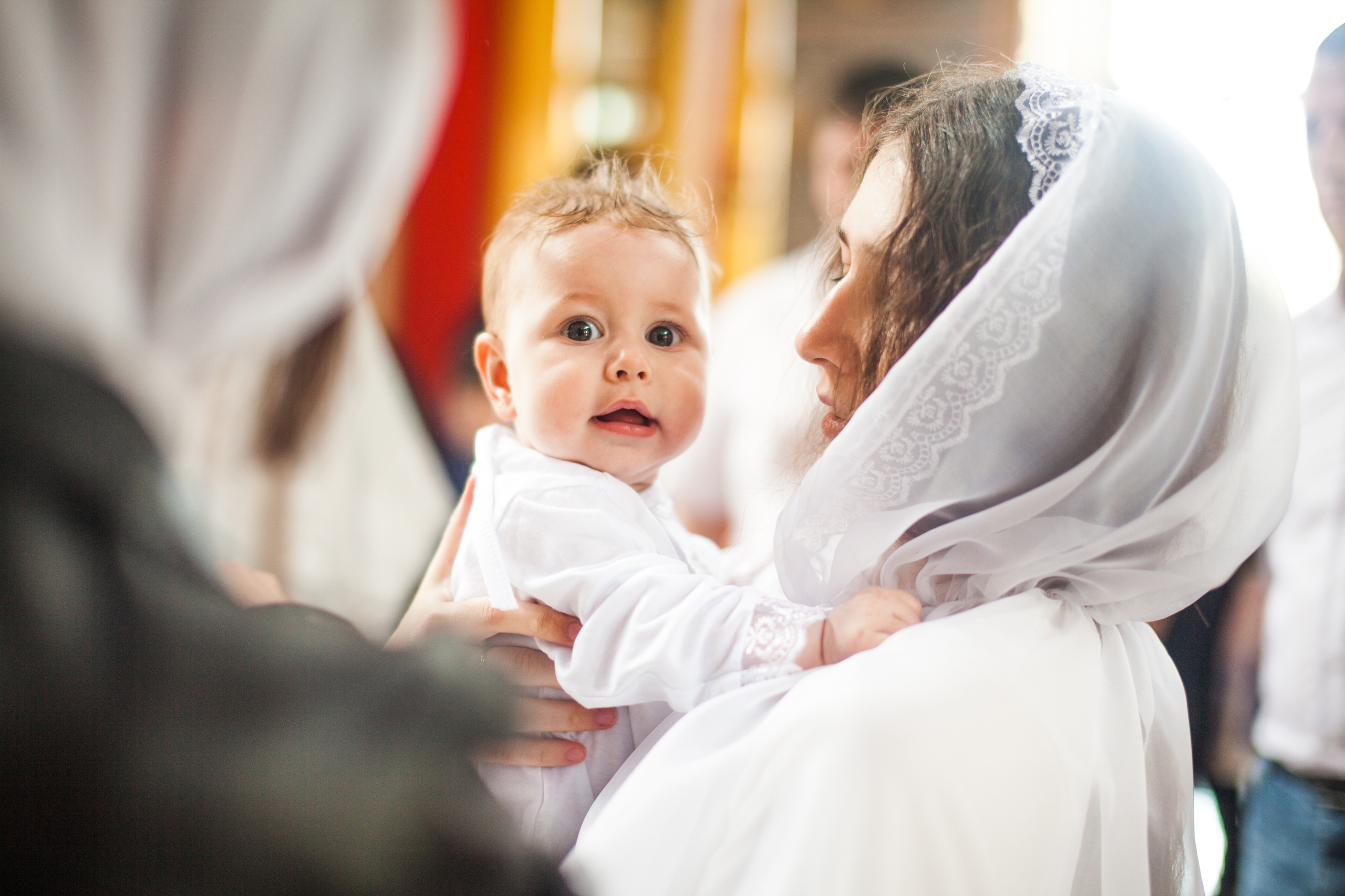 Крещение Василисы Храм Георгия Всеволодовича. Фотограф на крещение и венчание в Нижнем Новгороде.Свадебный Фотограф