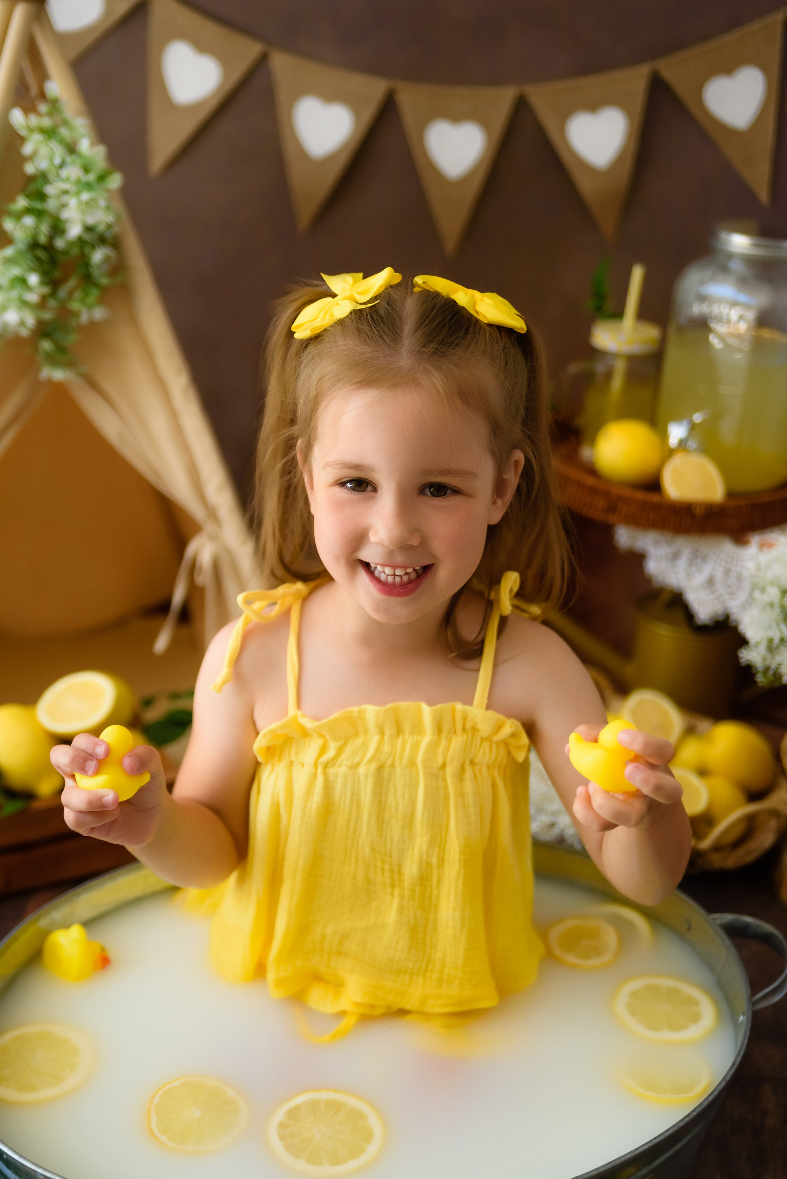 Фотопроект «Лимончики» Аня. Детский Фотограф |Фотограф на годик в Брянске Ирина Романова