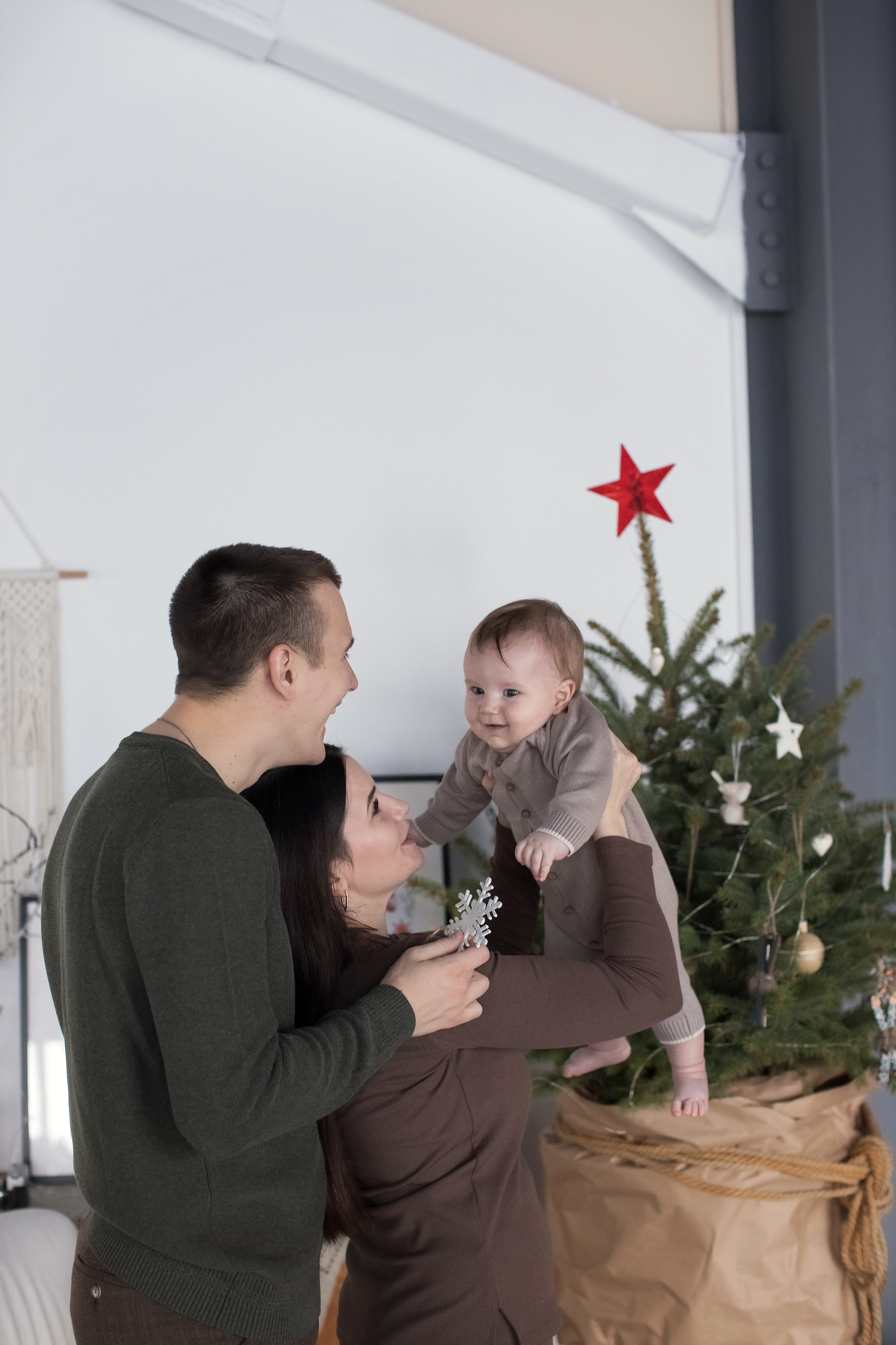 Первый Новый год. Семейный и детский фотограф в Саратове Полина Коткина