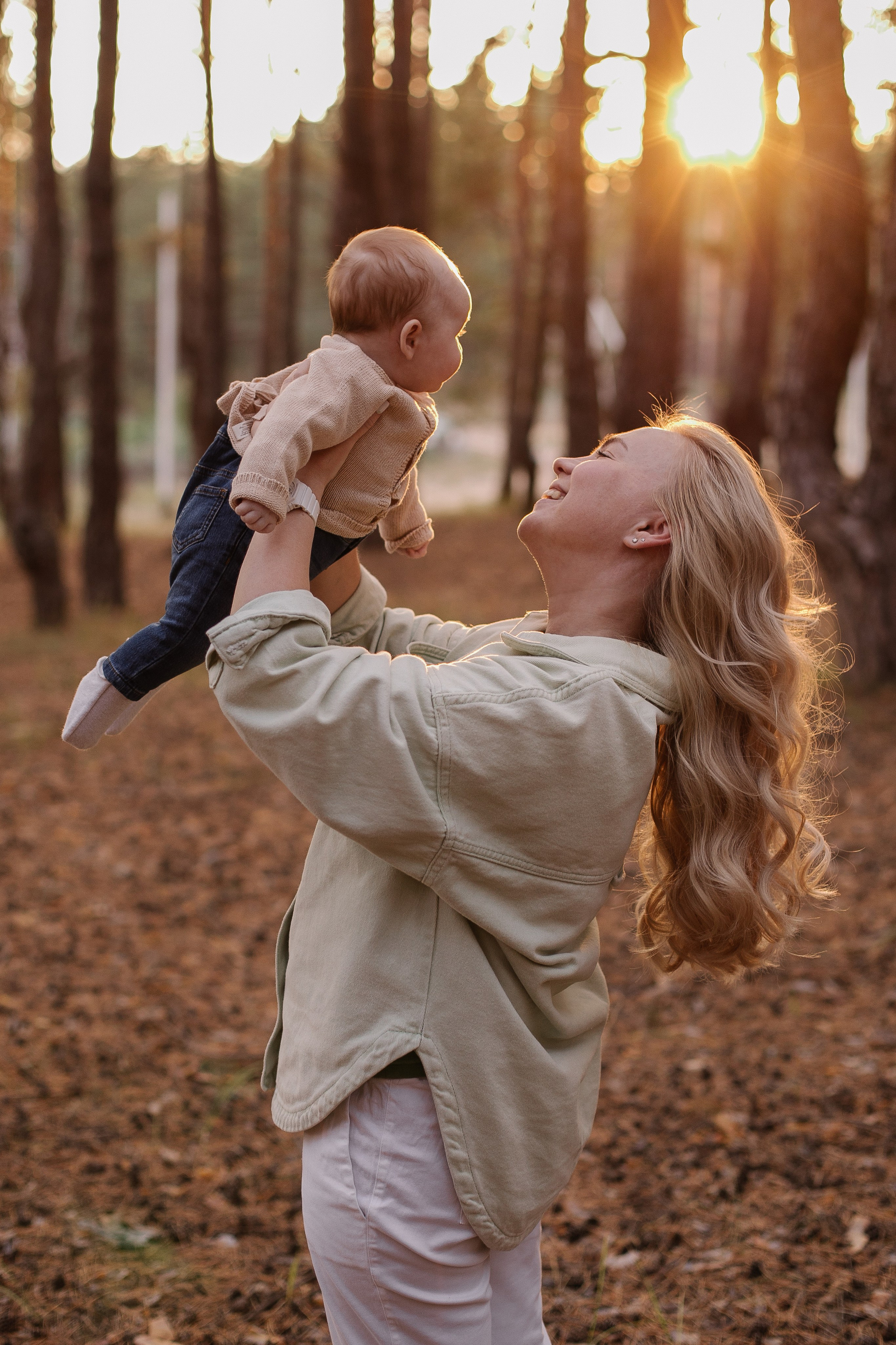 Осенний лес. Семейный фотограф в Самаре