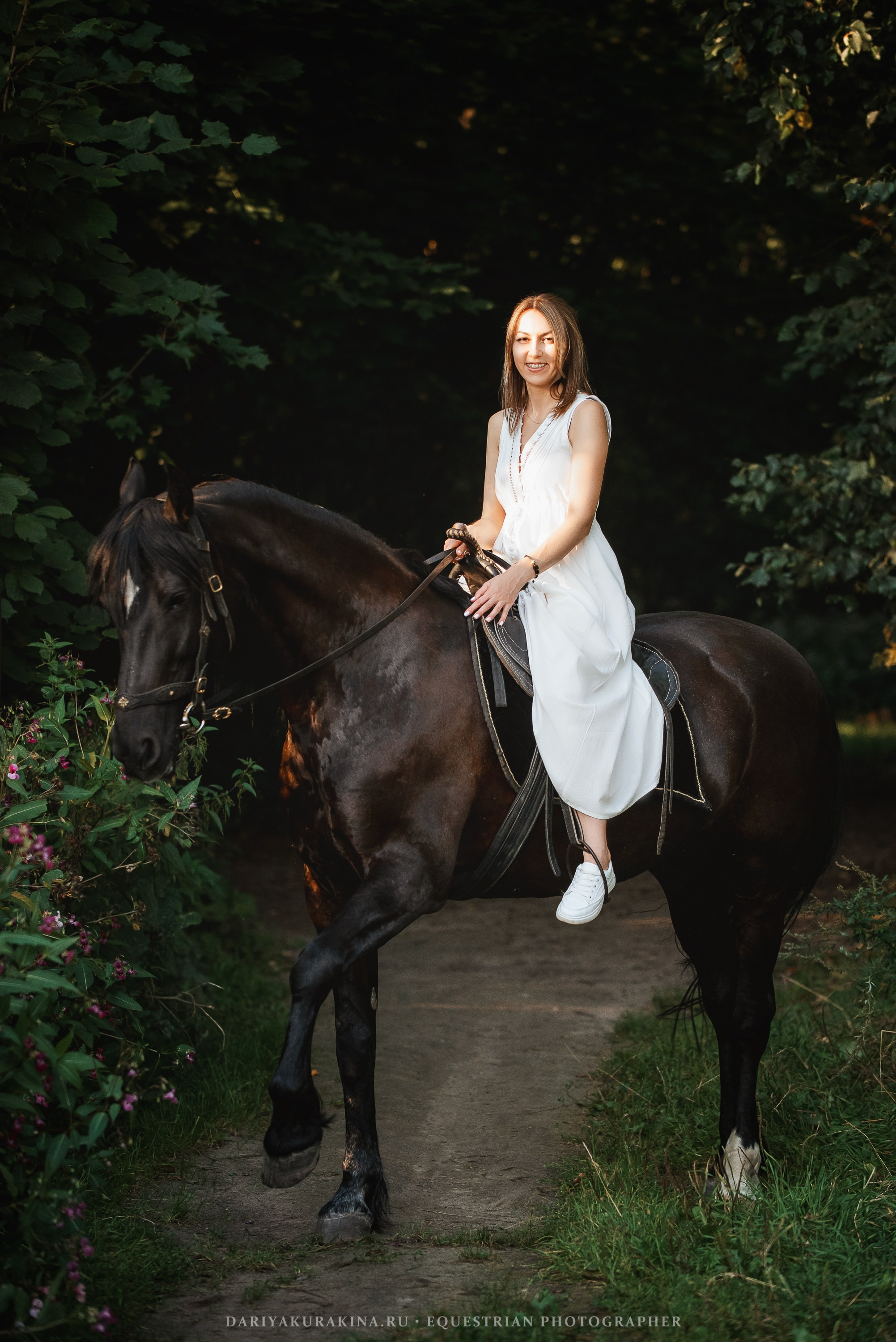 Светлана и Пена. Конный фотограф Куракина Дарья • Фотосессии с лошадьми