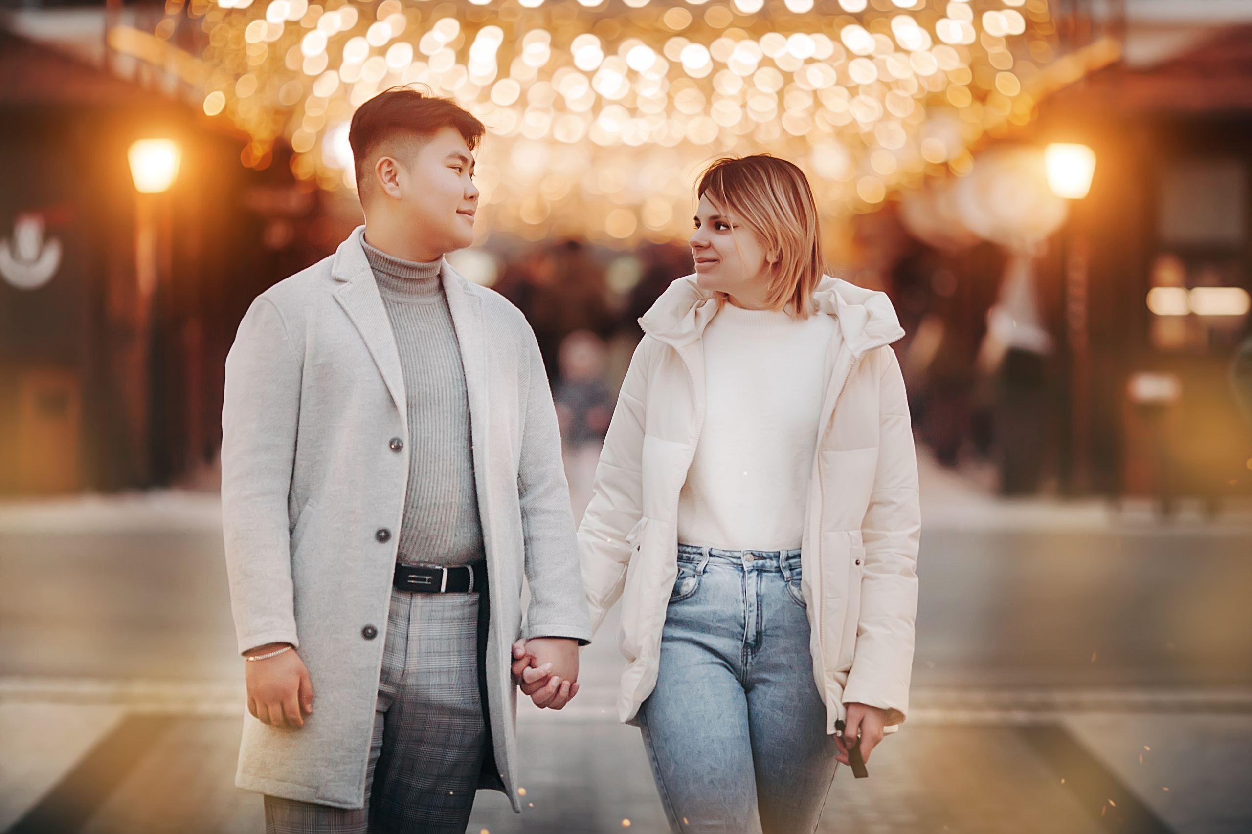 Слава и Полина новогодняя прогулка. Семейный и детский фотограф в Краснодаре Брусилова Марина