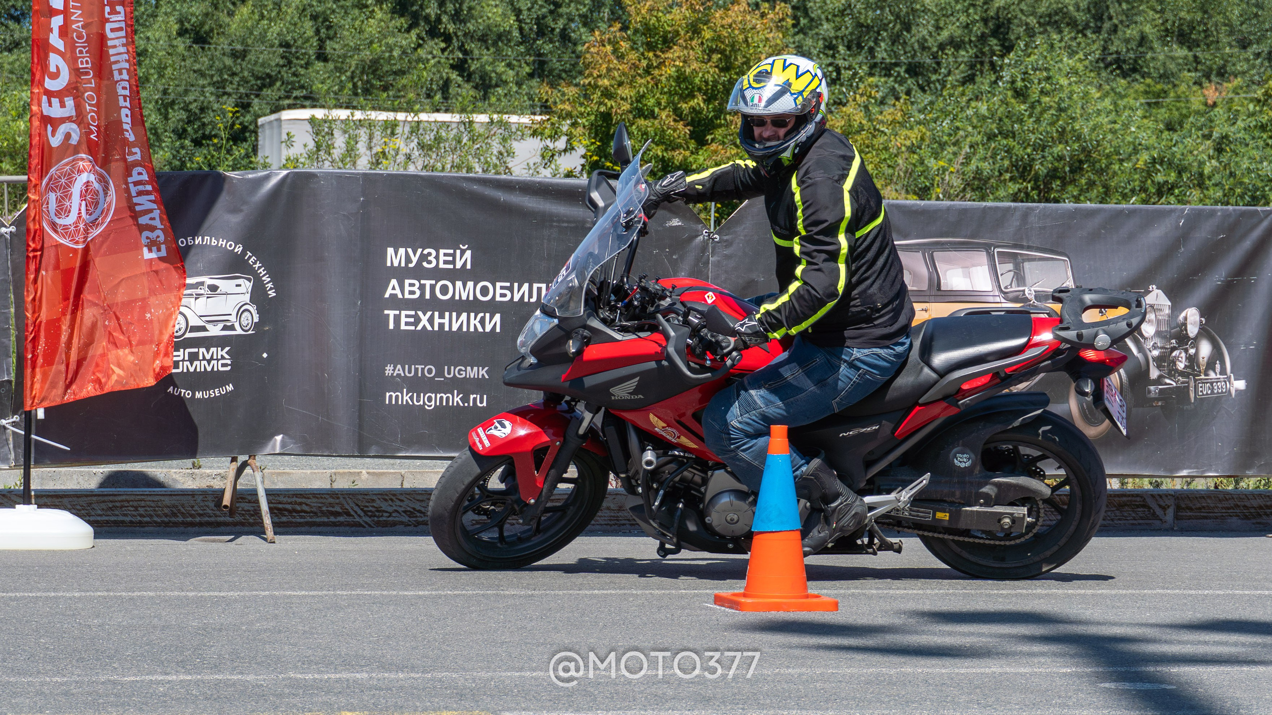 Motogymkhana CUP 1 Ekat 2025. Moto377