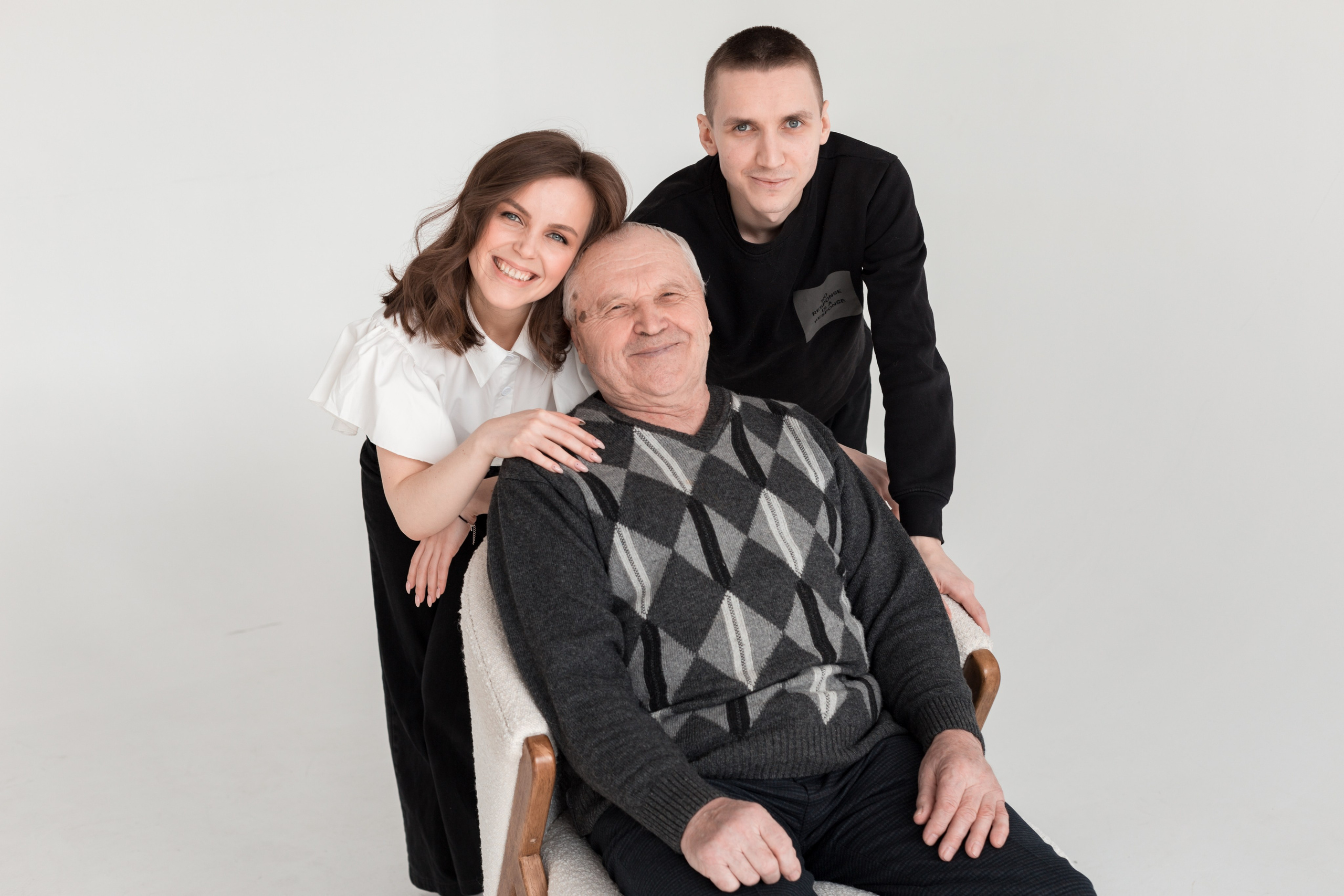 Семейная студийная съемка. Семейный и детский фотограф в Перми Ксения Масленникова