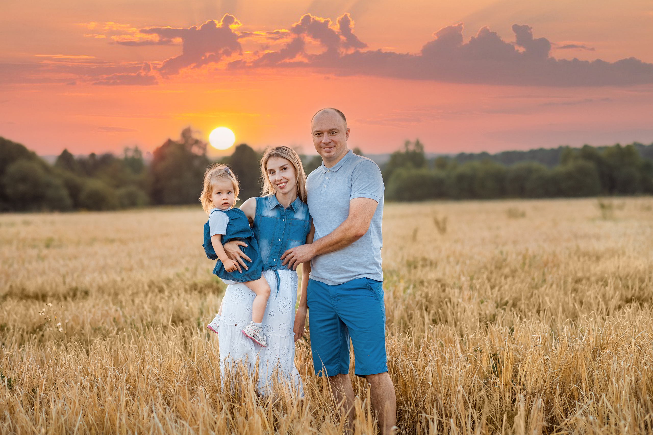 Люда, Александр, Ангелина. Женский семейный фотограф Тула Москва Захарова Анна
