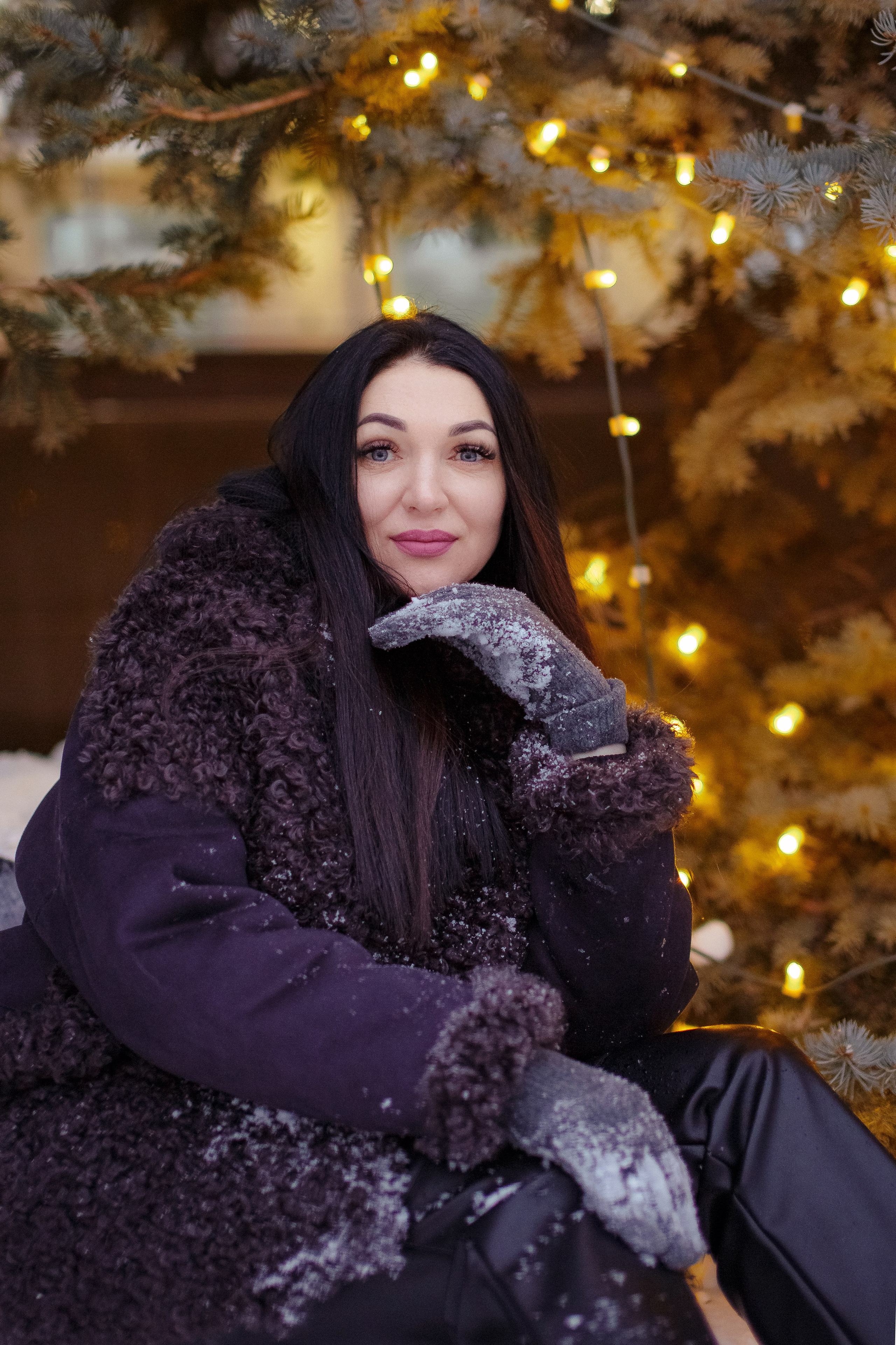 Прогулка в Рождество. Семейный и художественный фотограф в Тюмени Юлия Логинова