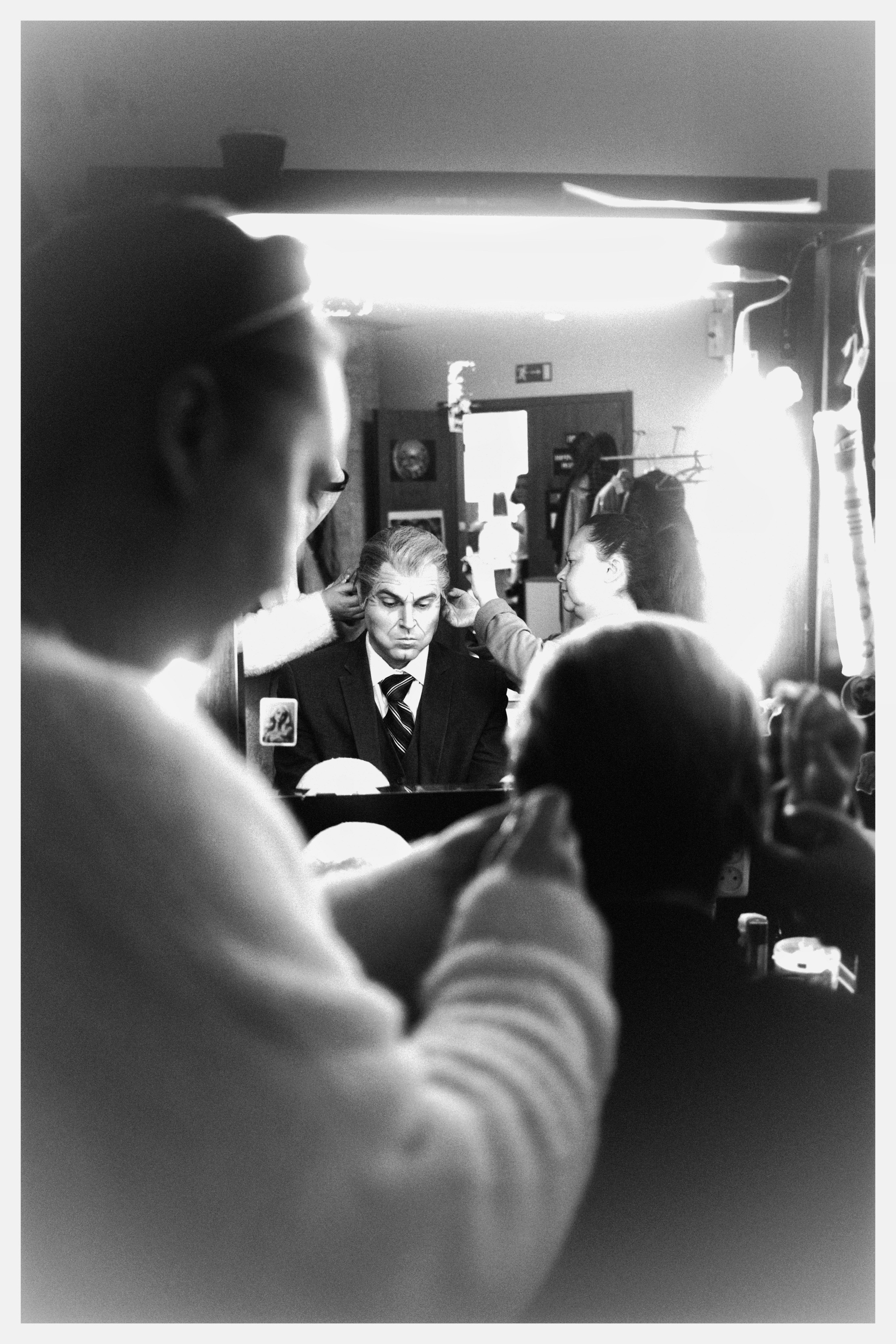 Theatre backstages. Portrait and backstage photographer Nina Crane