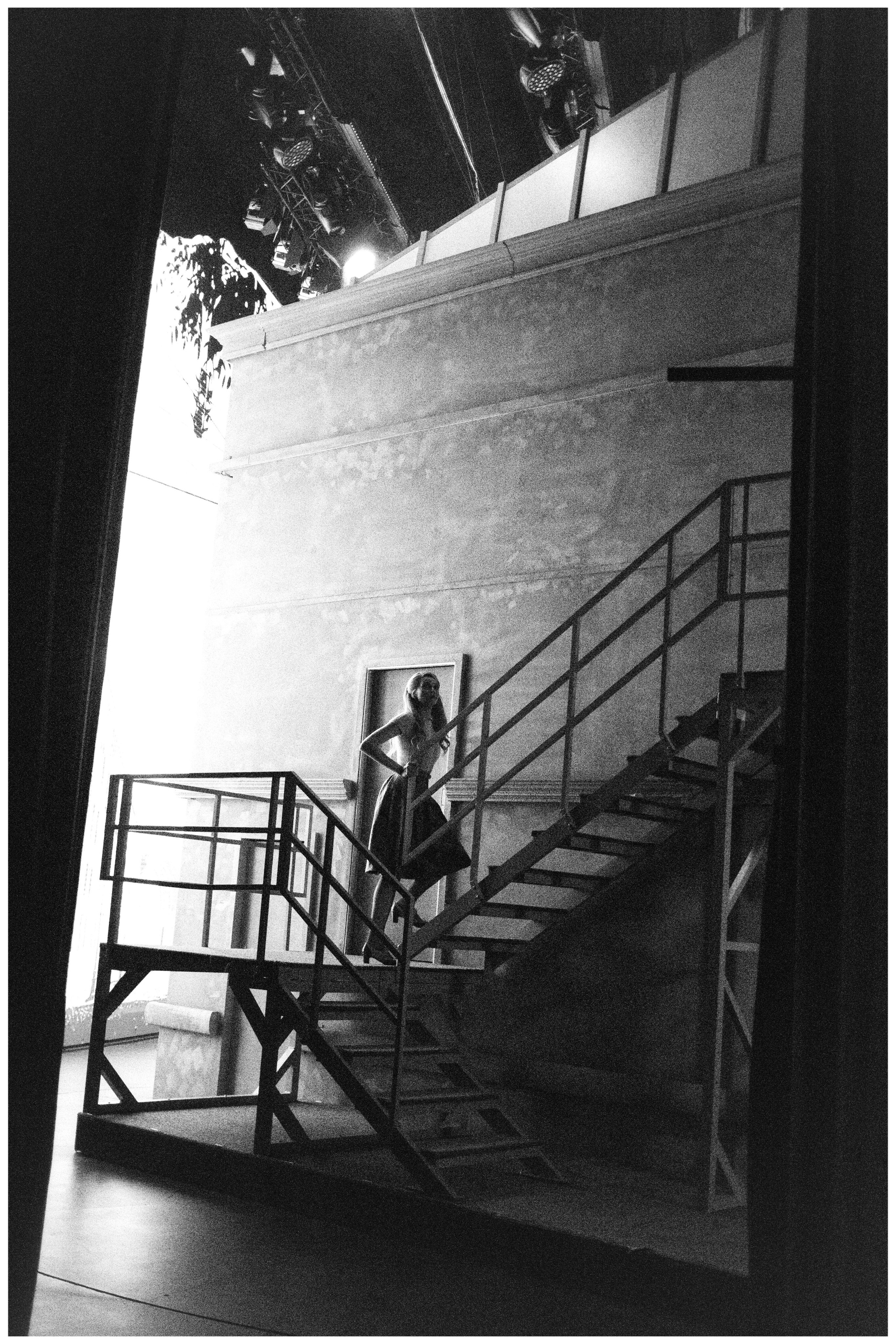 Theatre backstages. Portrait and backstage photographer Nina Crane