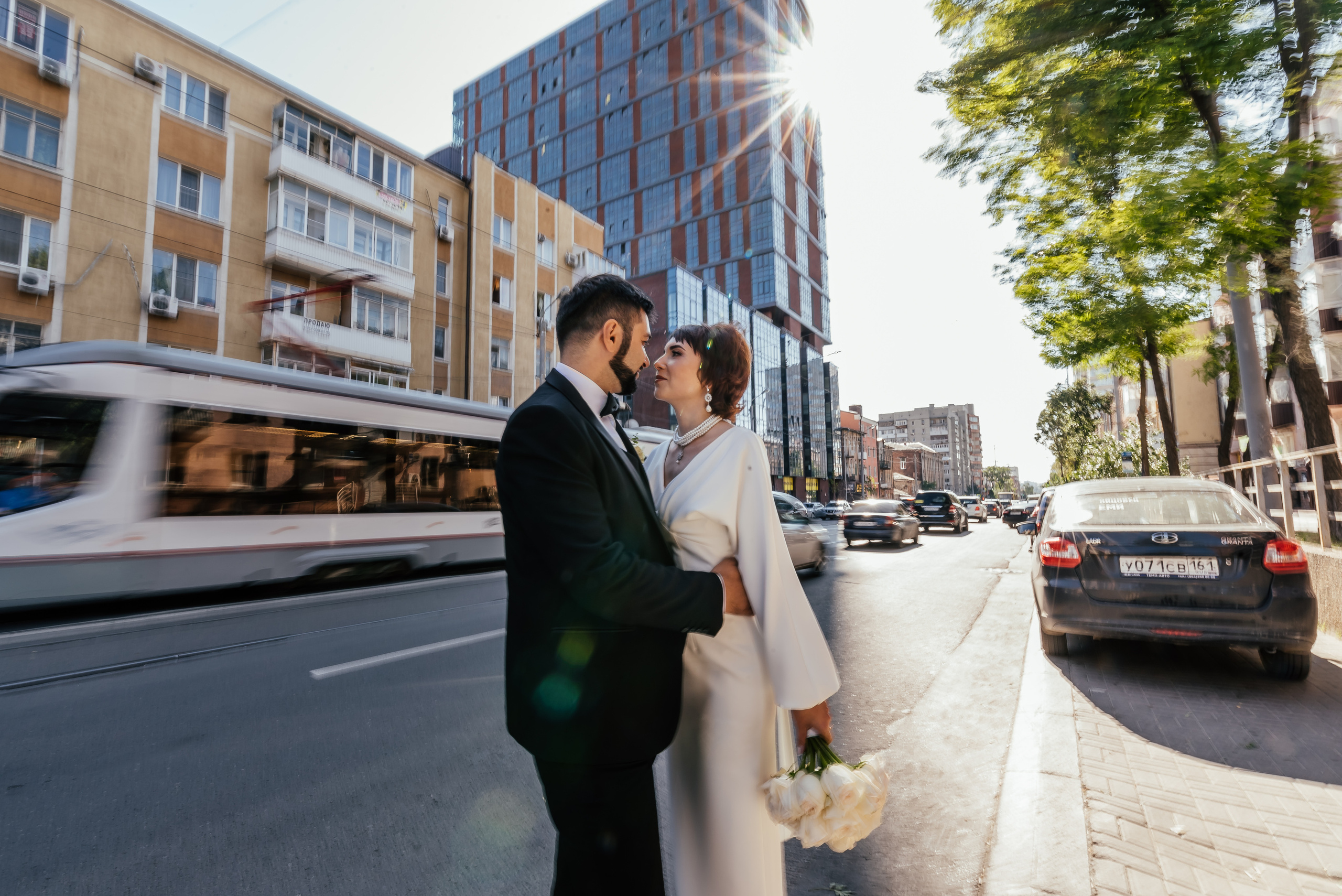 Лиза и Леша. Свадебный фотограф в Ростове Александра Груздева