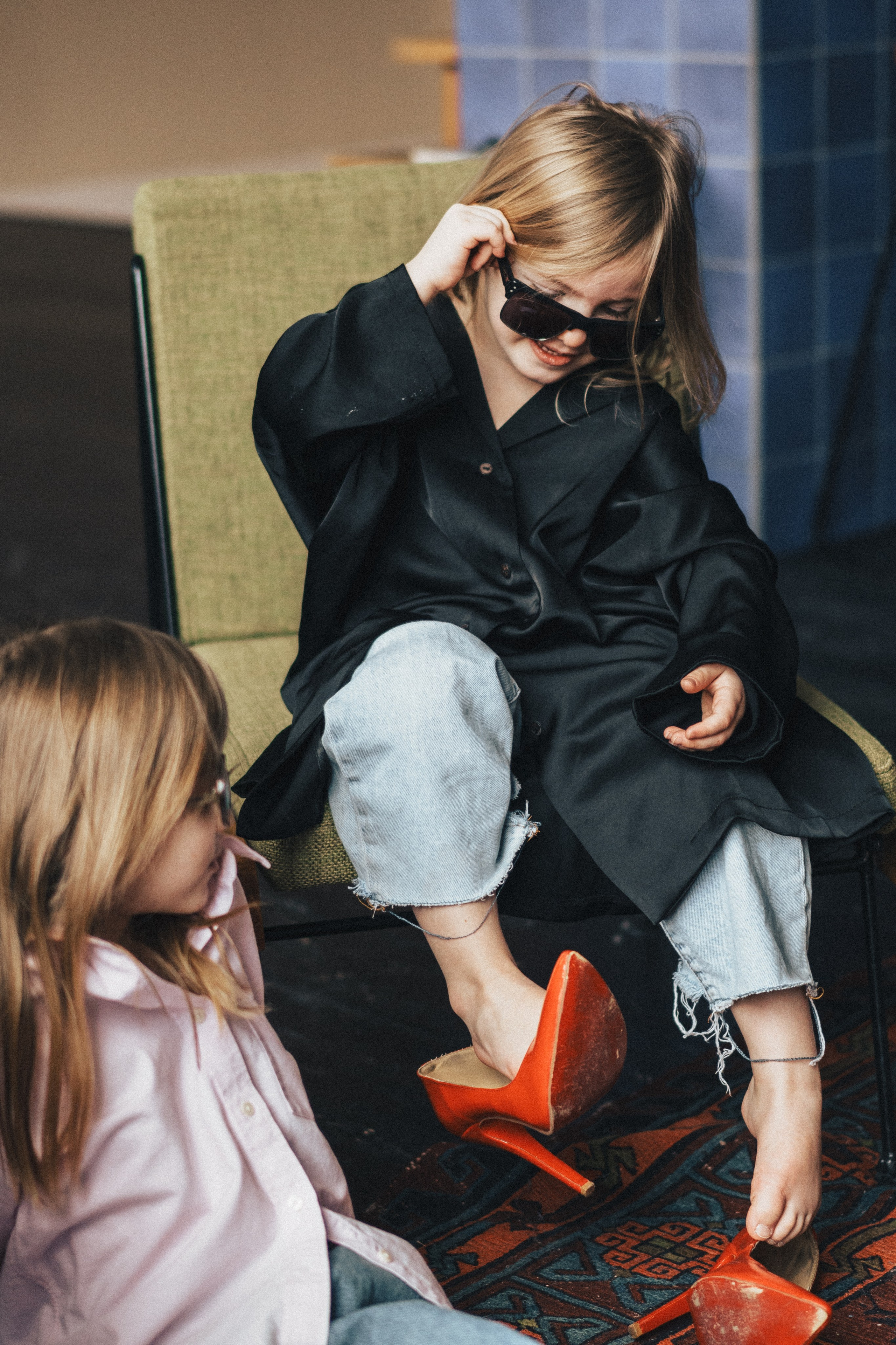 Наташа и девочки в проекте «Хочу как мама». Семейный и детский фотограф и видеограф в Москве, Серпухове и Тарусе Валерия Сорокина