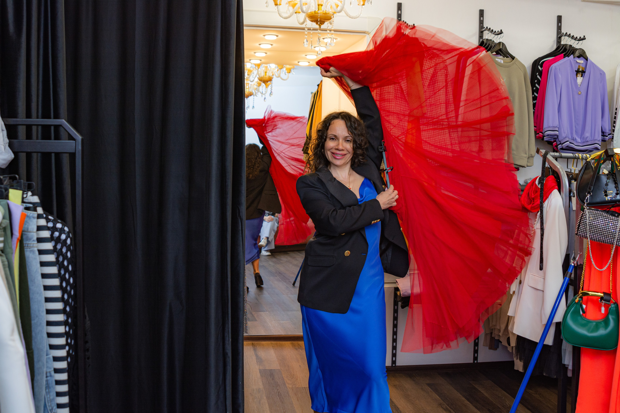 Шопинг со стилистом. Портретный фотограф в Санкт-Петербурге Дмитриева Наталия