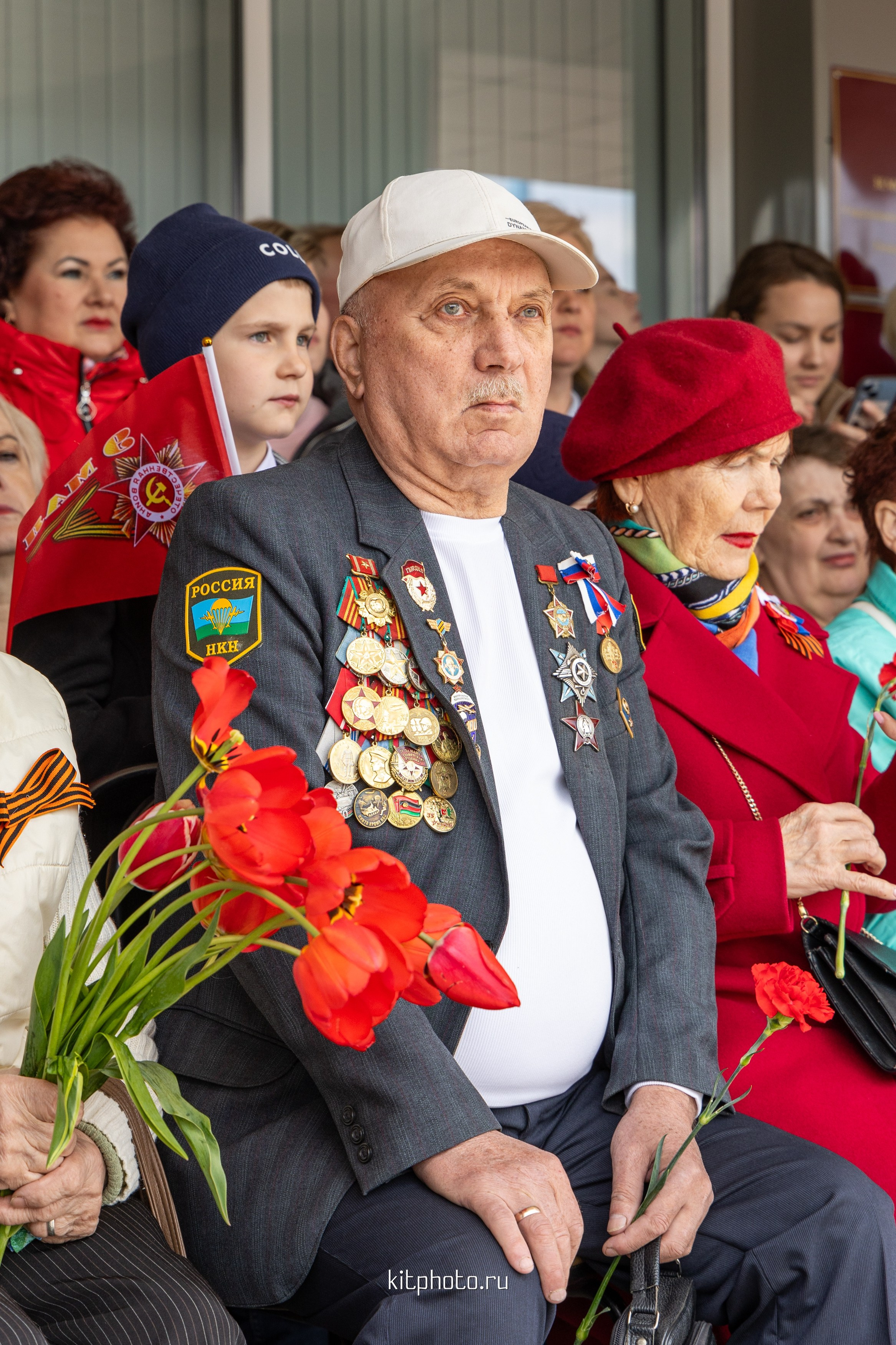 Фотосъёмка Дня Победы 2025 в Городце | Репортаж от KitPhoto. Фотограф Нижний Новгород Мария Китаева