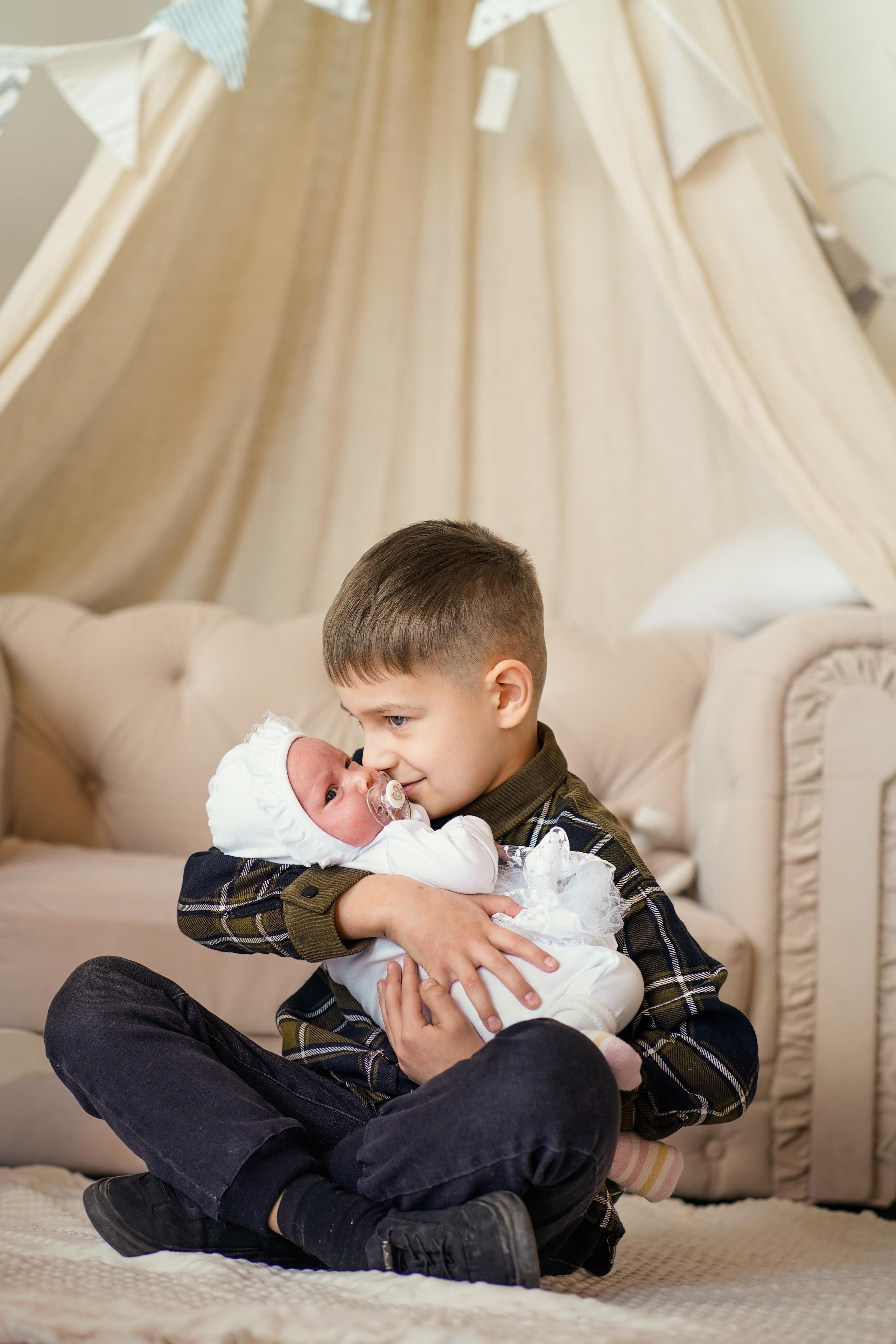 Семейная фотосессия в честь рождения дочки. Семейный и портретный фотограф в Екатеринбурге Анна Лобанова