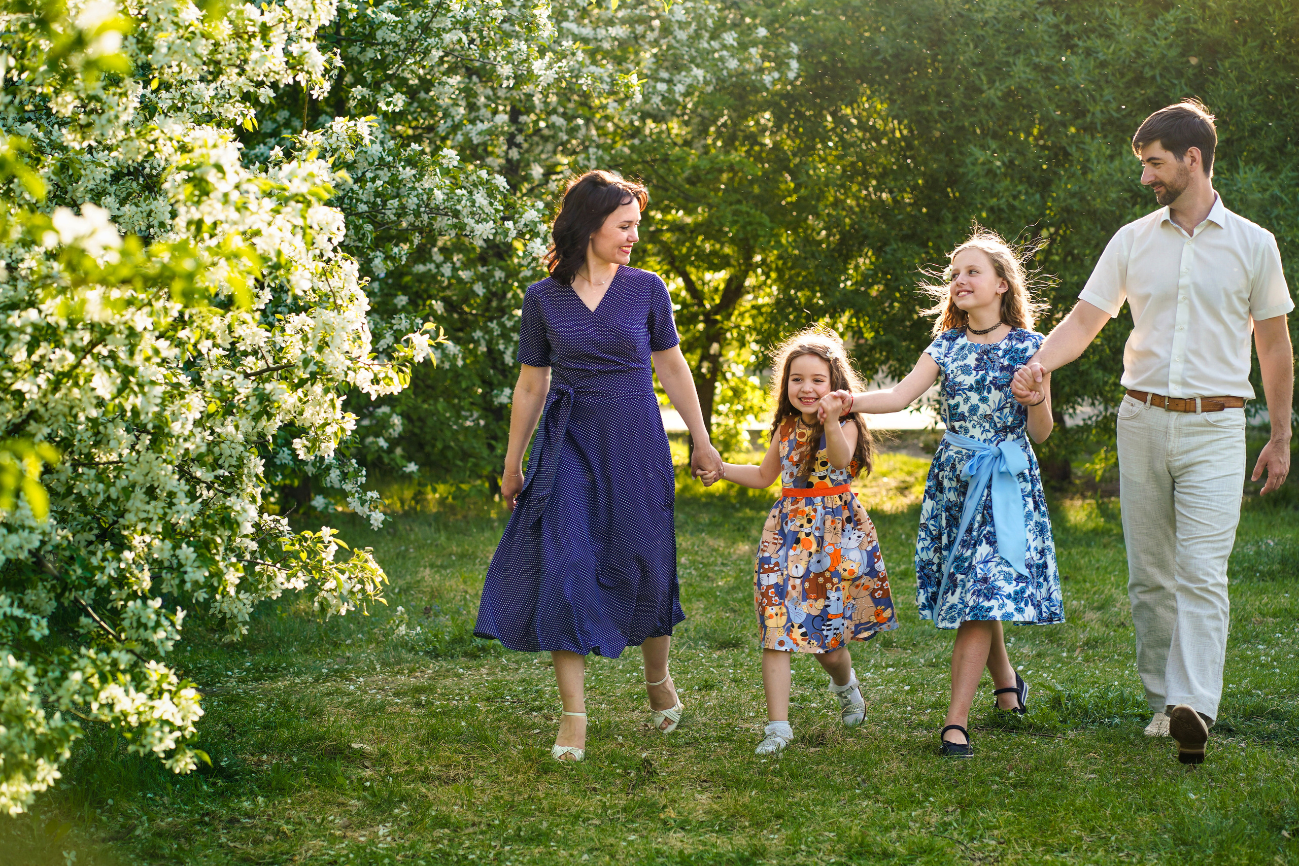 Вечерняя семейная фотосессия 30 мин. Семейный и портретный фотограф в Екатеринбурге Анна Лобанова