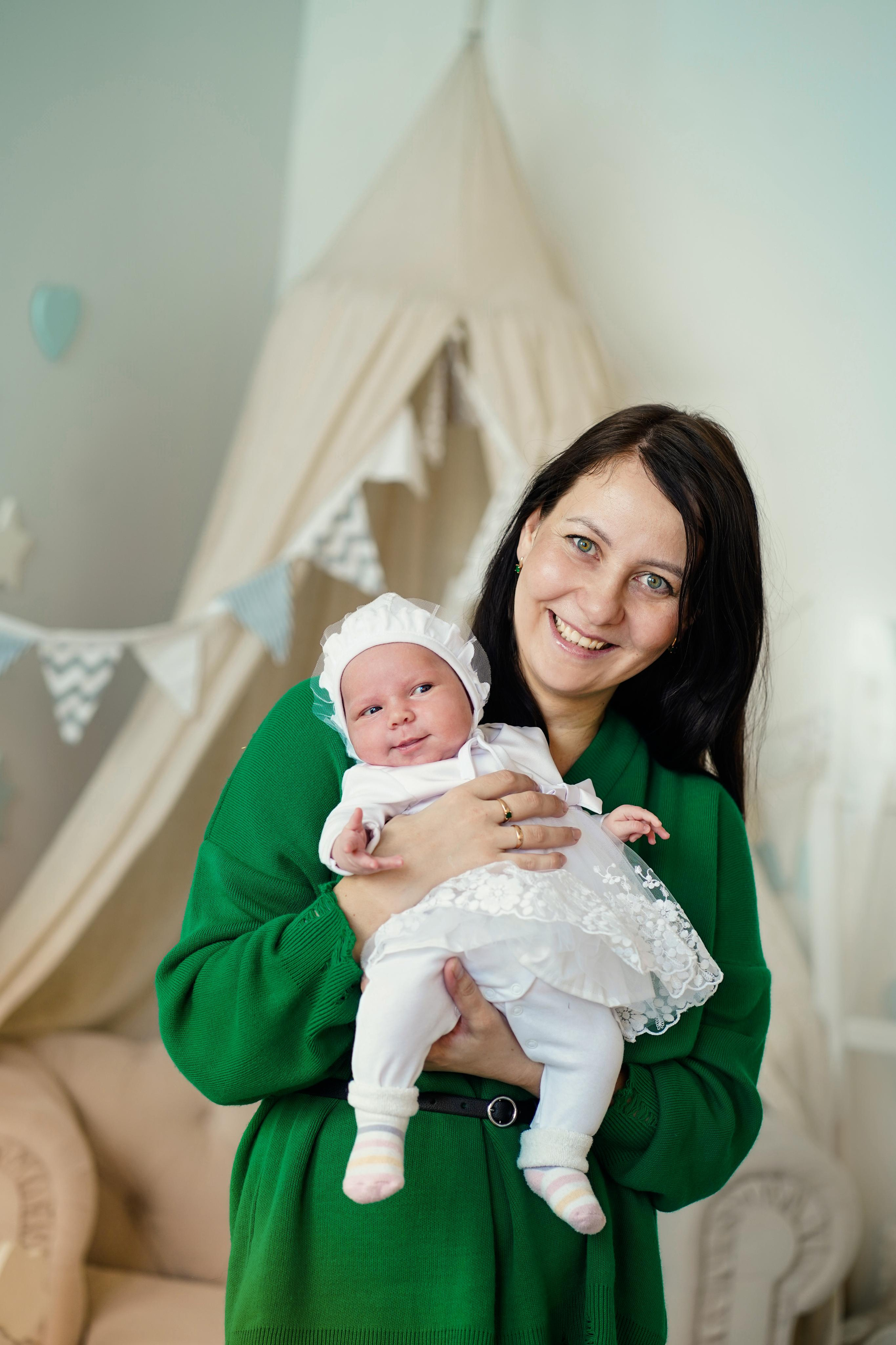 Семейная фотосессия в честь рождения дочки. Семейный и портретный фотограф в Екатеринбурге Анна Лобанова