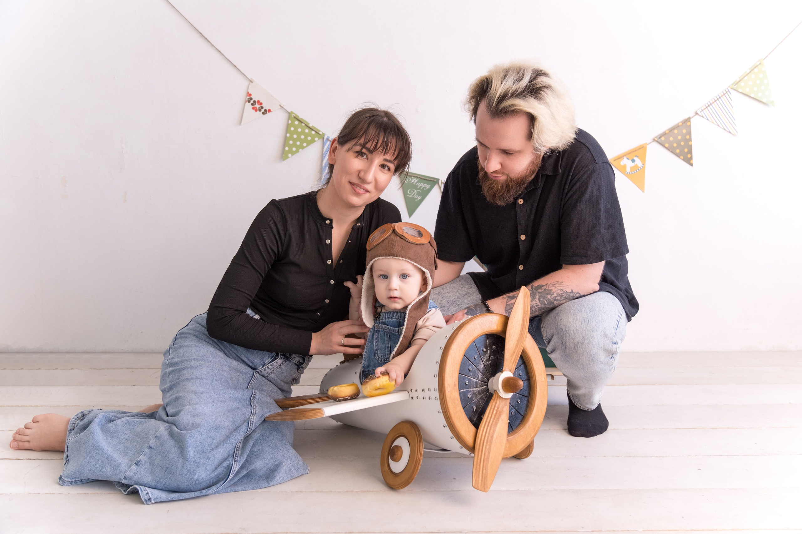 Годики. Семейный детский ньюборн фотограф в Москве Марта Петрова