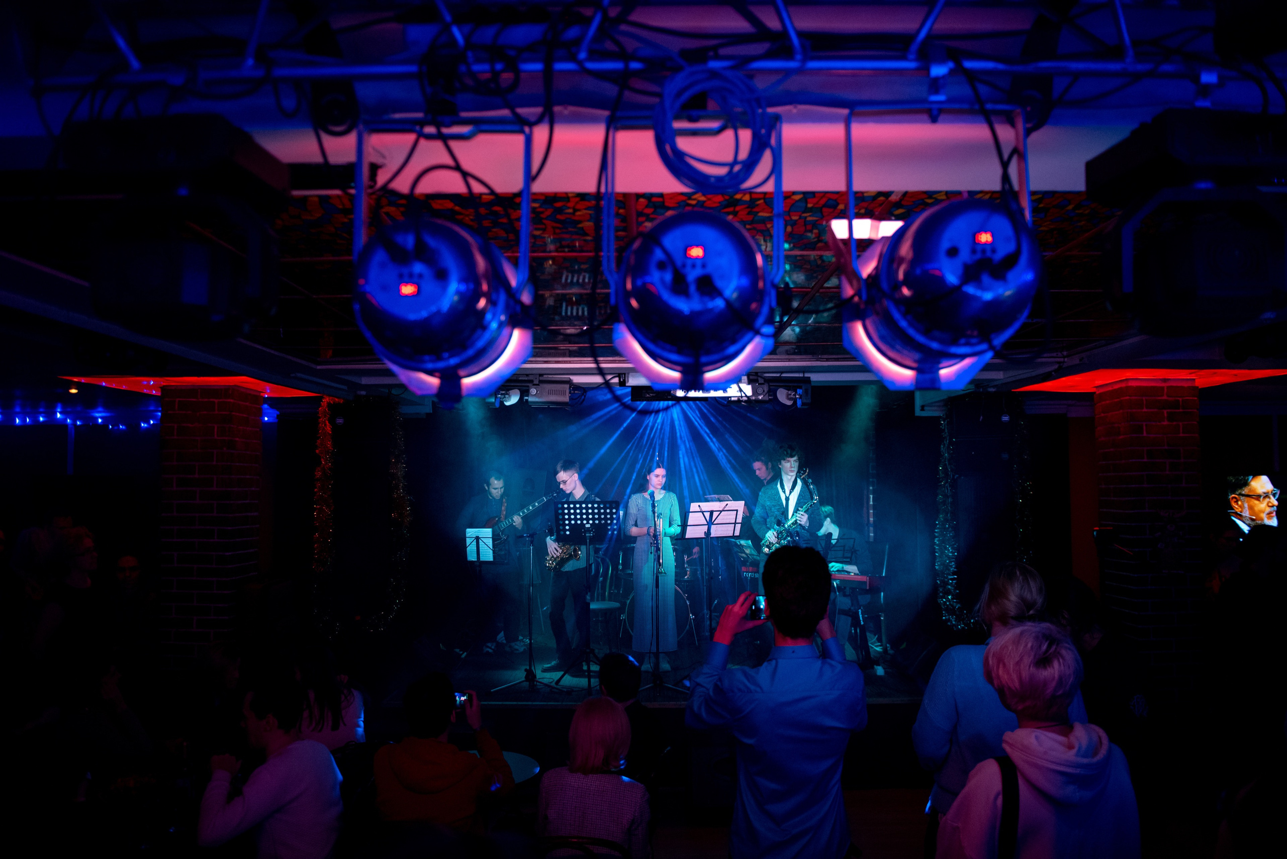 Jazz concert of the Chameleon Club. Commercial photographer | Anton Ermakov