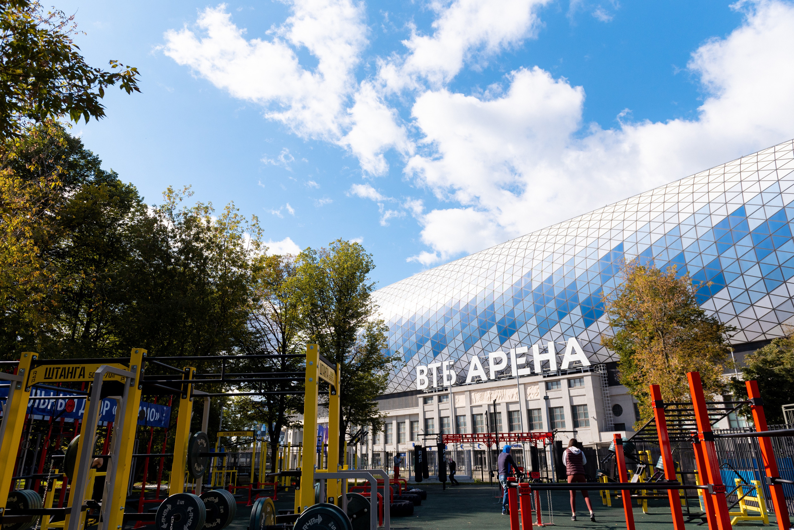 Opening of the site at VTB Arena 2020. Commercial photographer | Anton Ermakov