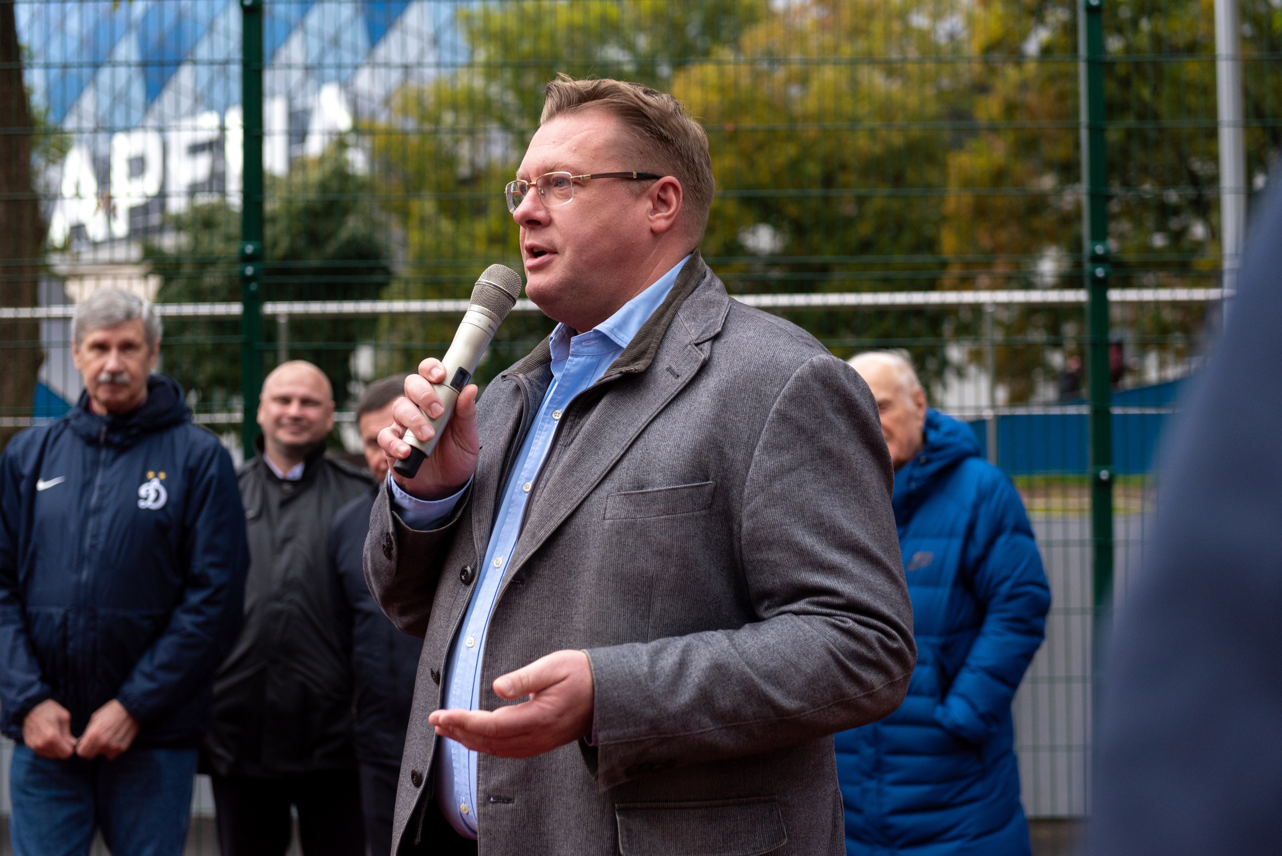 Opening of the site at VTB Arena 2020. Commercial photographer | Anton Ermakov