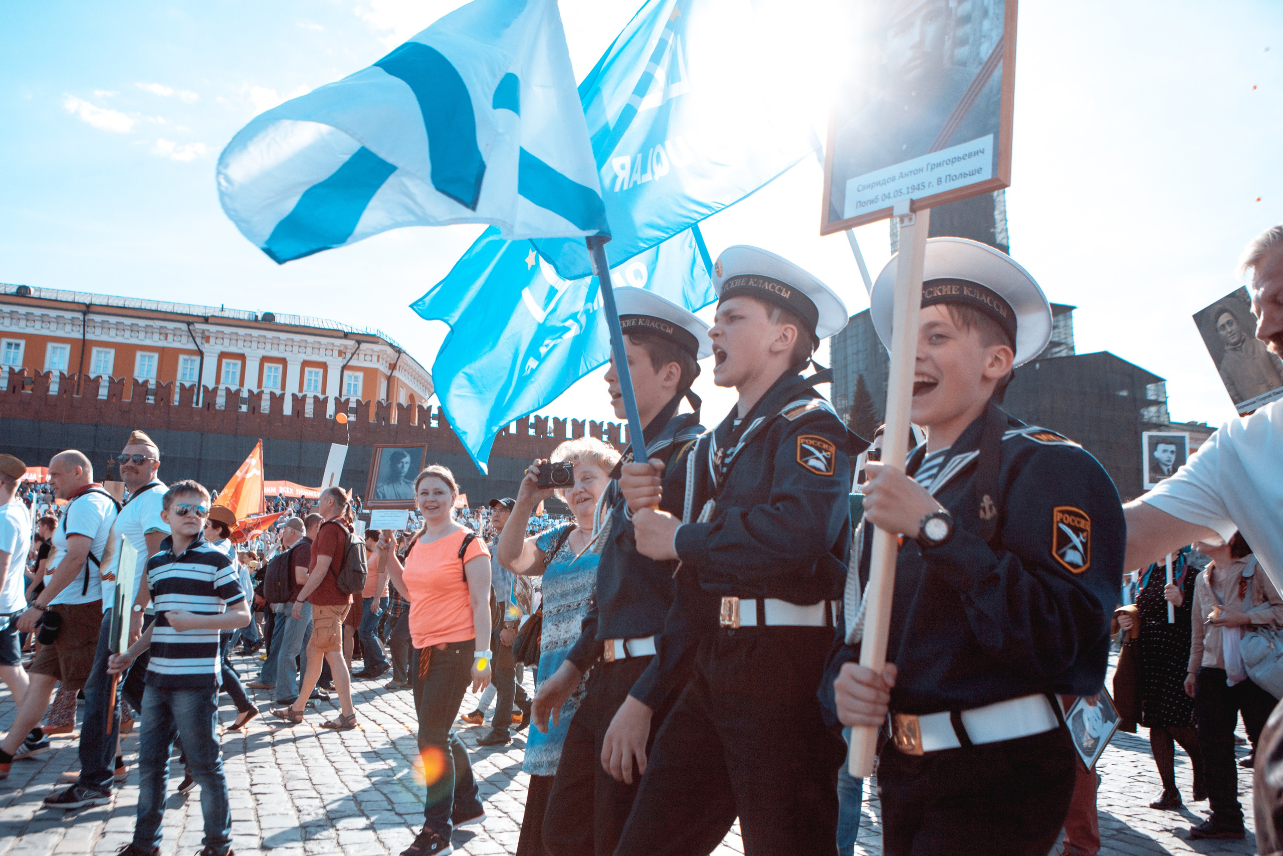 March of the Immortal Regiment on May 9. Commercial photographer | Anton Ermakov