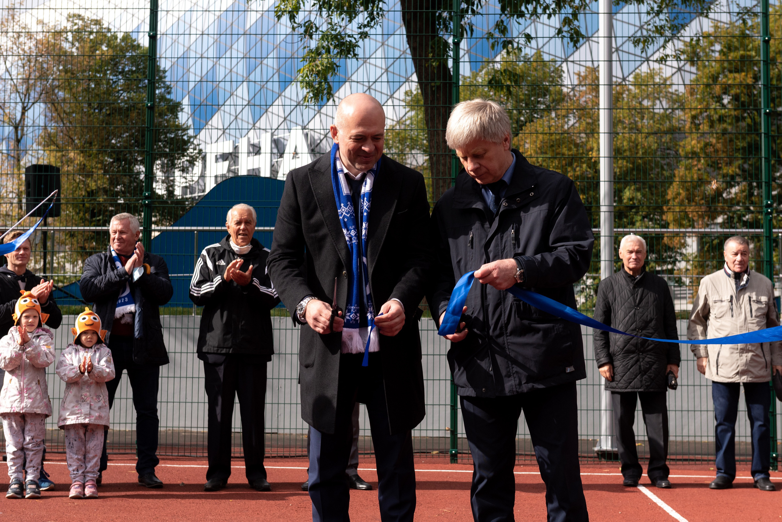 Opening of the site at VTB Arena 2020. Commercial photographer | Anton Ermakov