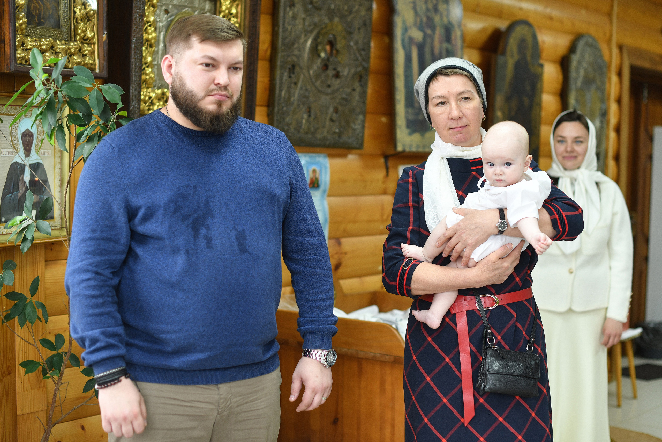 Крещение Феди село Озерецкое Никольская церковь. Свадебный и портретный фотограф в Москве Галина Борисова