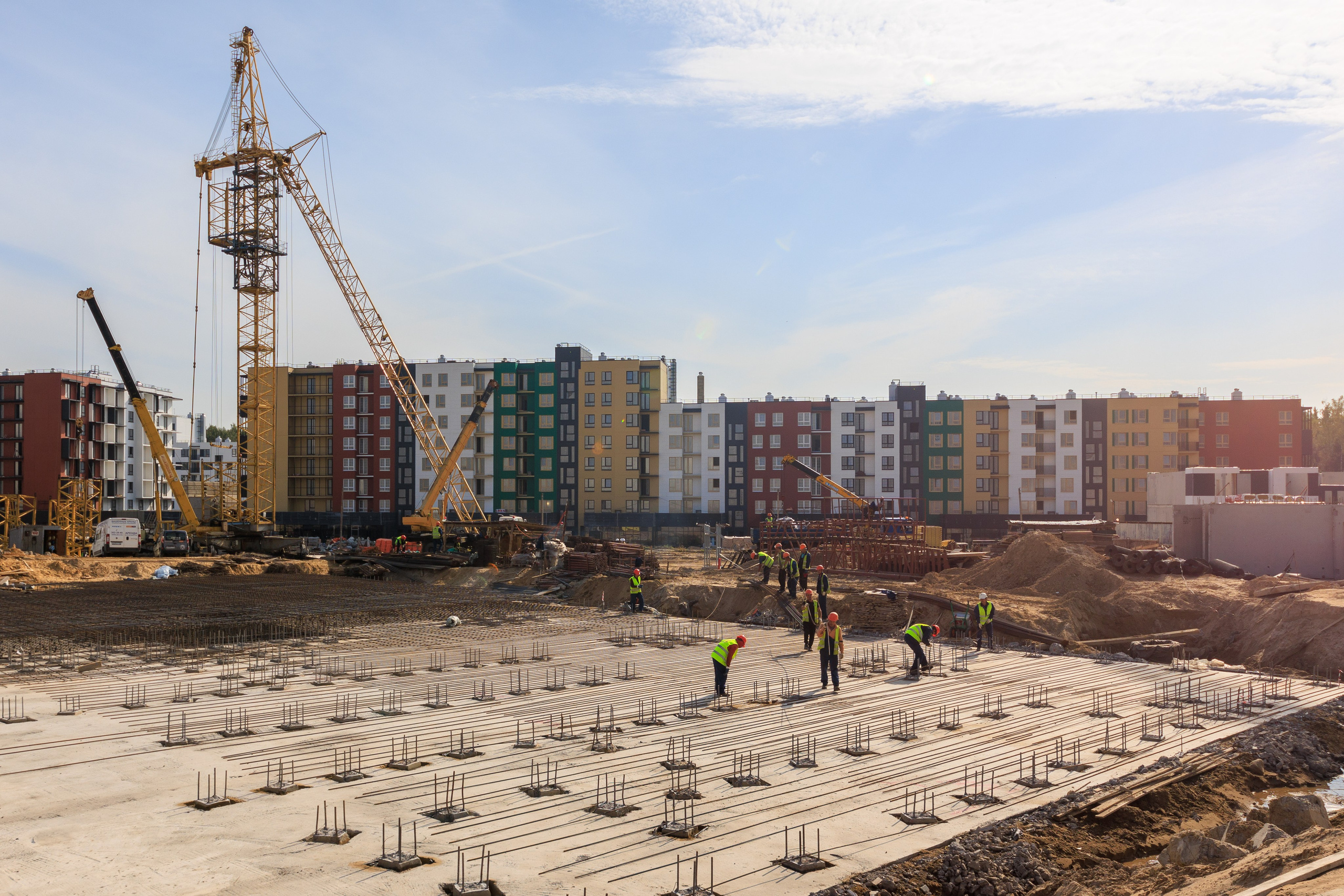 Архитектурная и репортажная фотосъёмка для застройщика