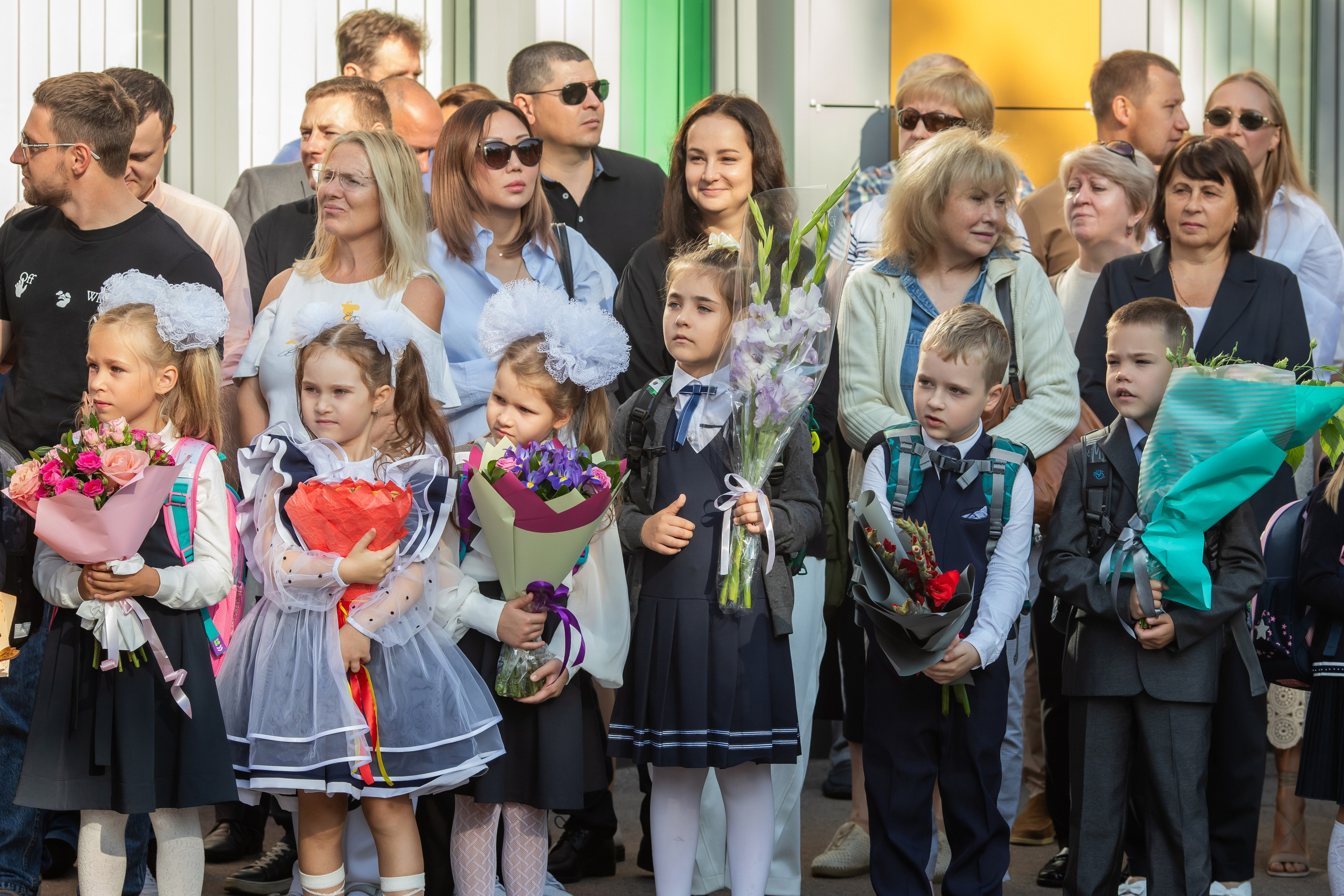 Первоклашки. Школа 1302. Семейный фотограф в Москве Наталья Чуб, заказать Фотокнигу