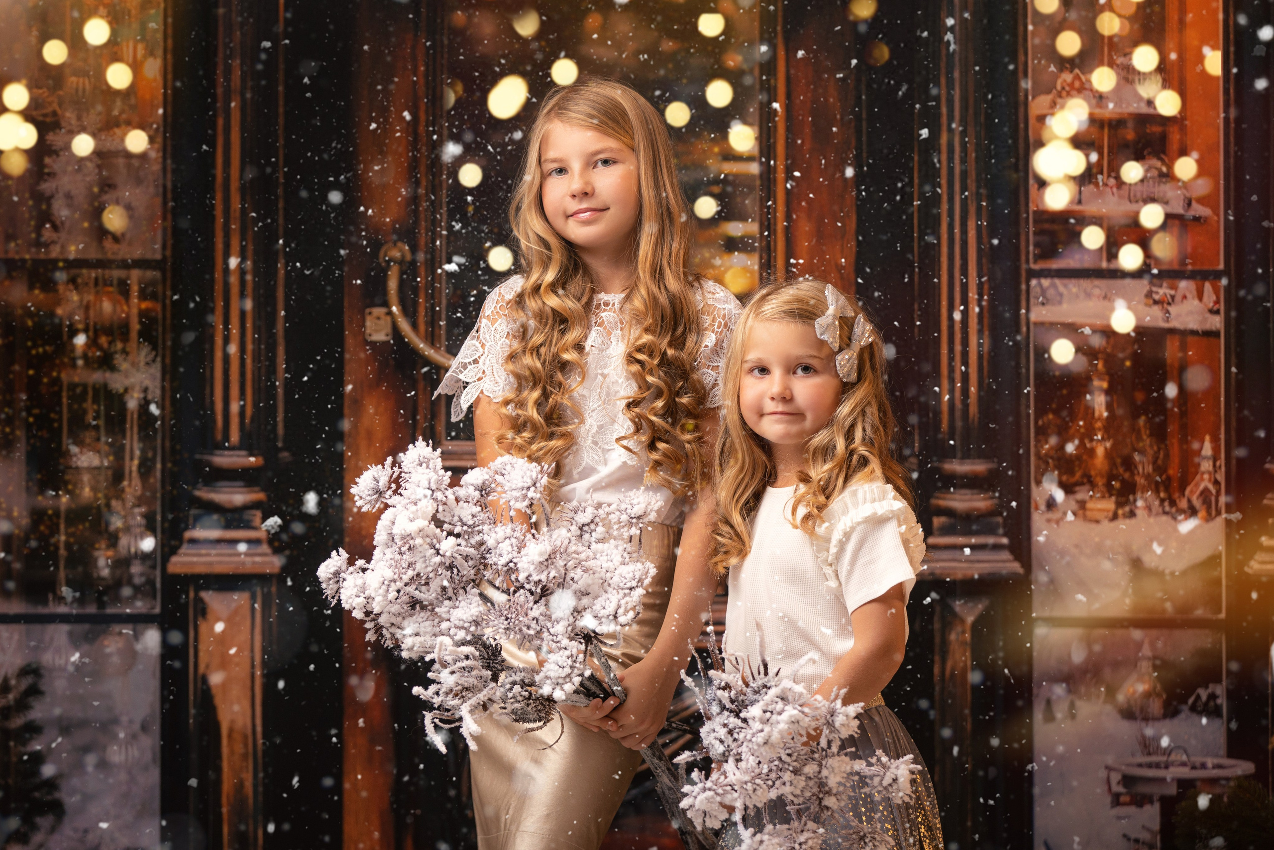 Новогодние открытки. Фотограф новорожденных, семейный фотограф в Санкт-Петербурге