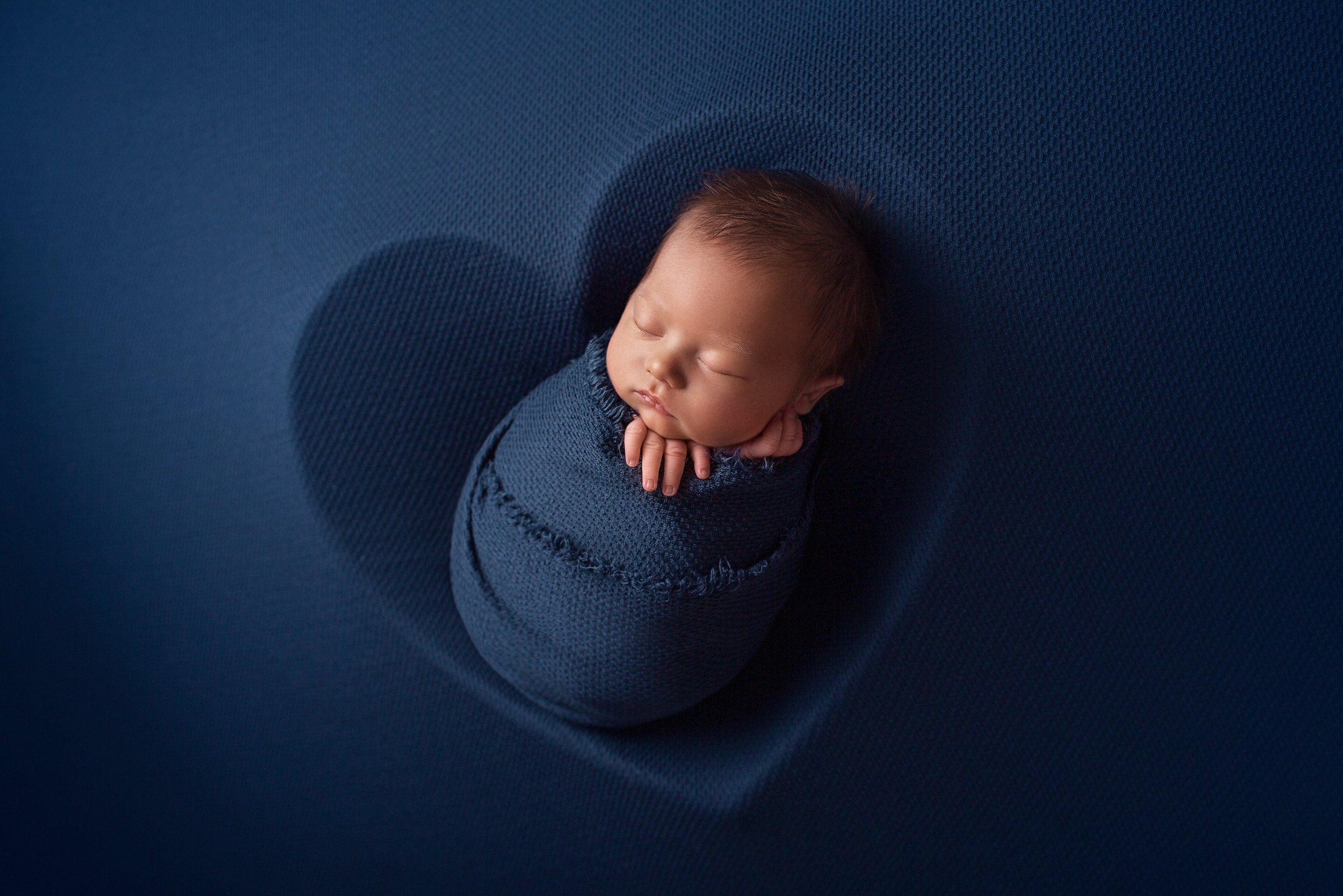 Deep blue. Фотограф новорожденных, семейный фотограф в Санкт-Петербурге