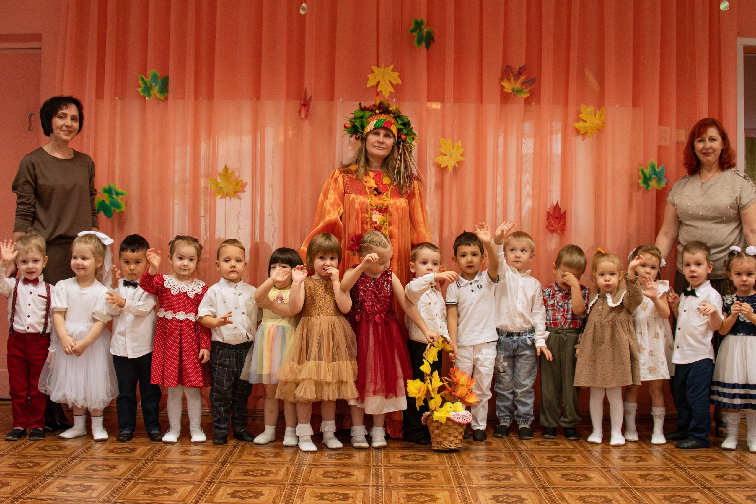 Праздник осени в детском саду. Фотограф в Санкт-Петербурге Ксения Яковчук