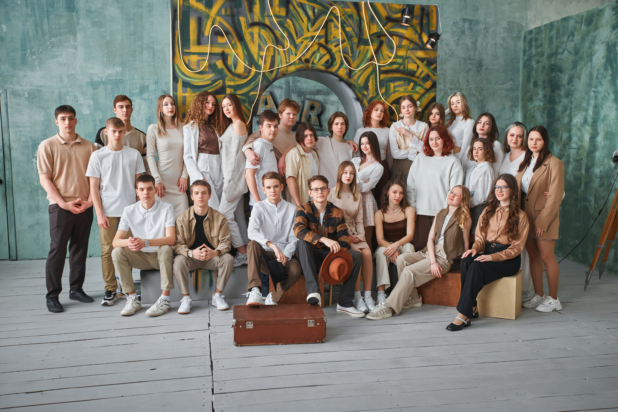 Групповая съёмка. Выпускные альбомы в городе Курган для всех