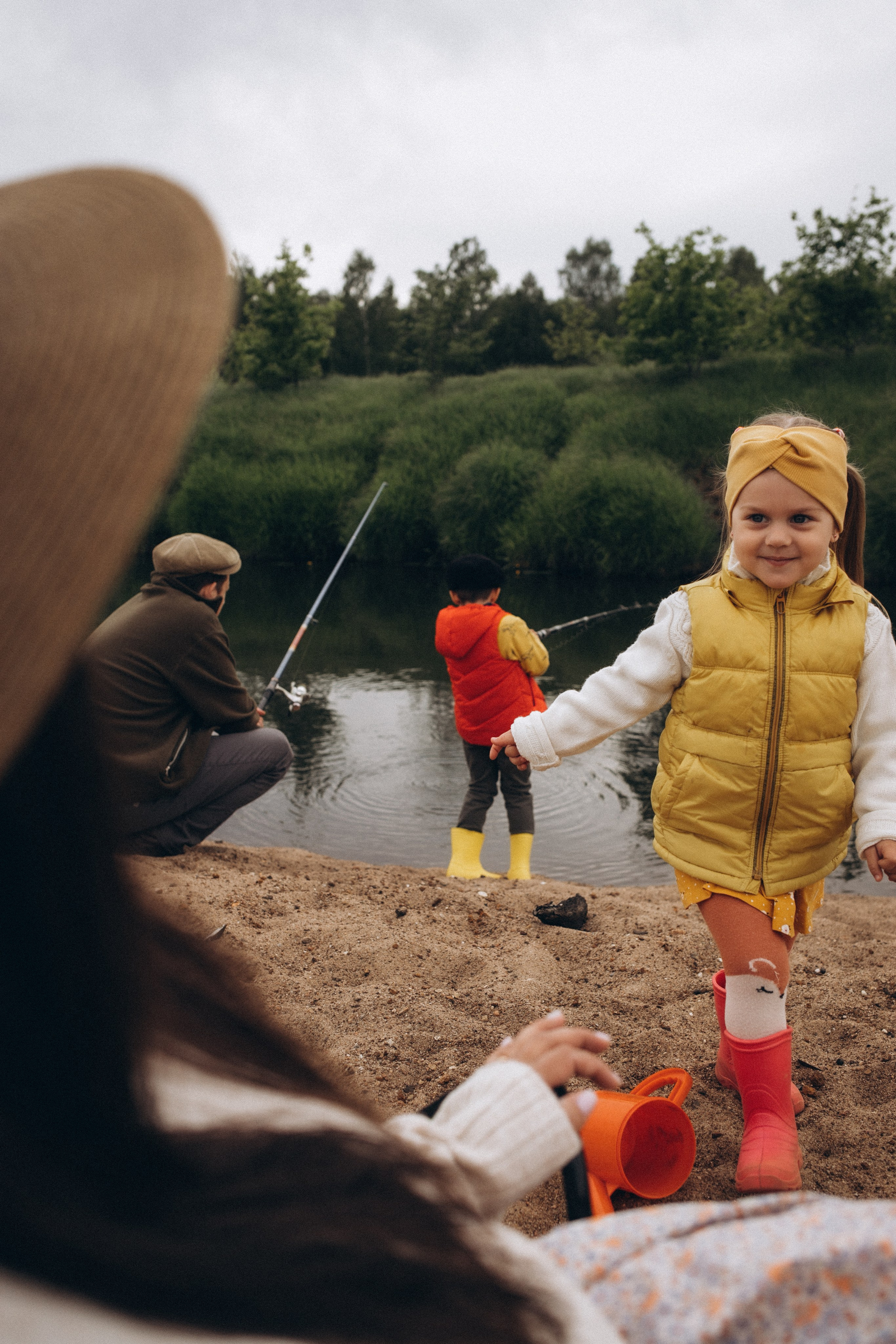 Вася, Юля, Сева и Полинка. Семейный и свадебный фотограф Анна Кожокарь