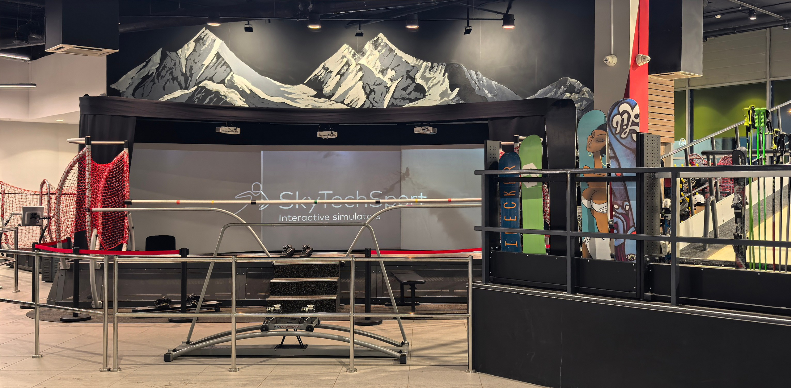 Горнолыжный центр в Пулково3. Дизайнер интерьеров в Спб Григорьева Майя