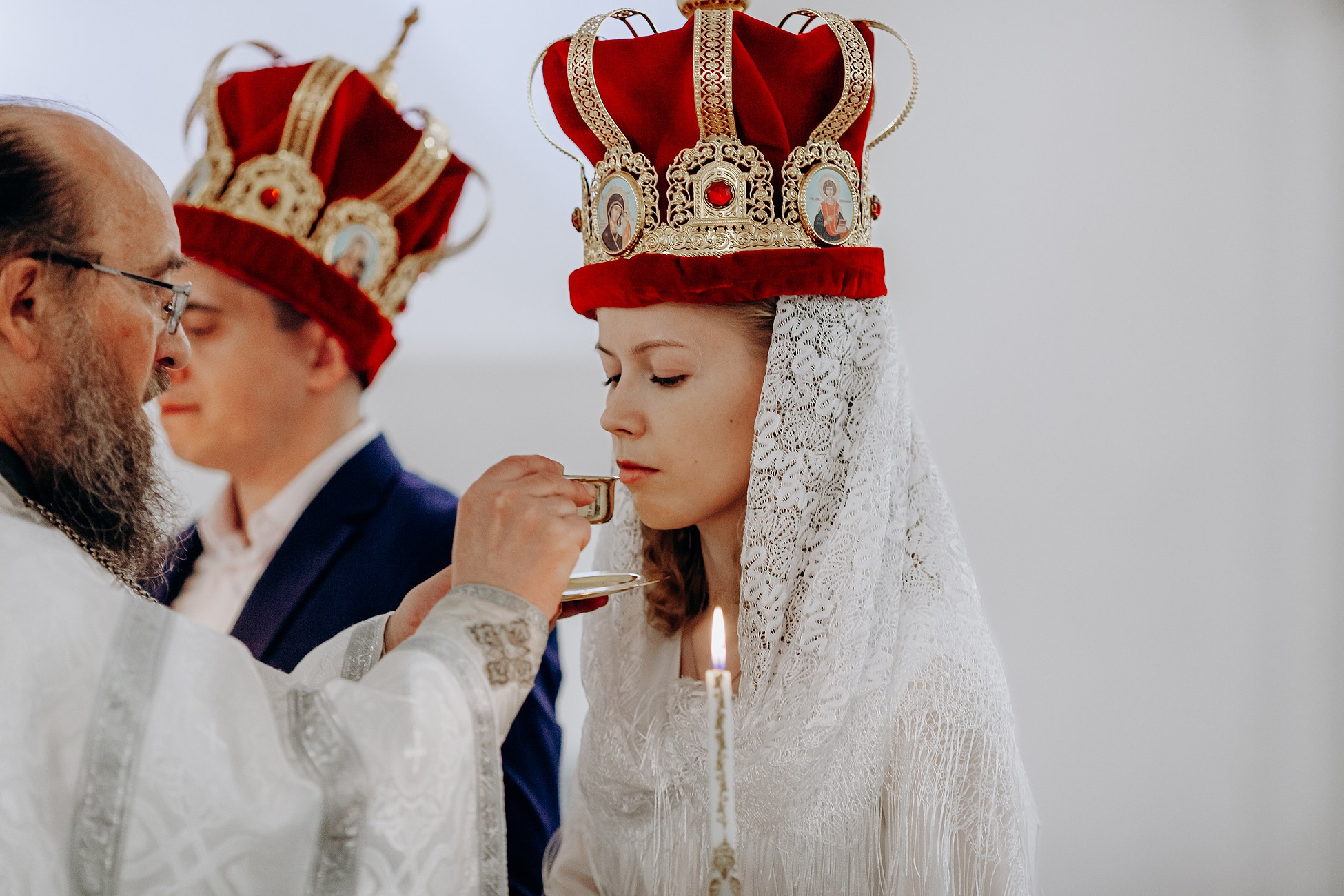 Венчание в Храме Петра и Павла. Семейный фотограф в Пензе Мария Левина