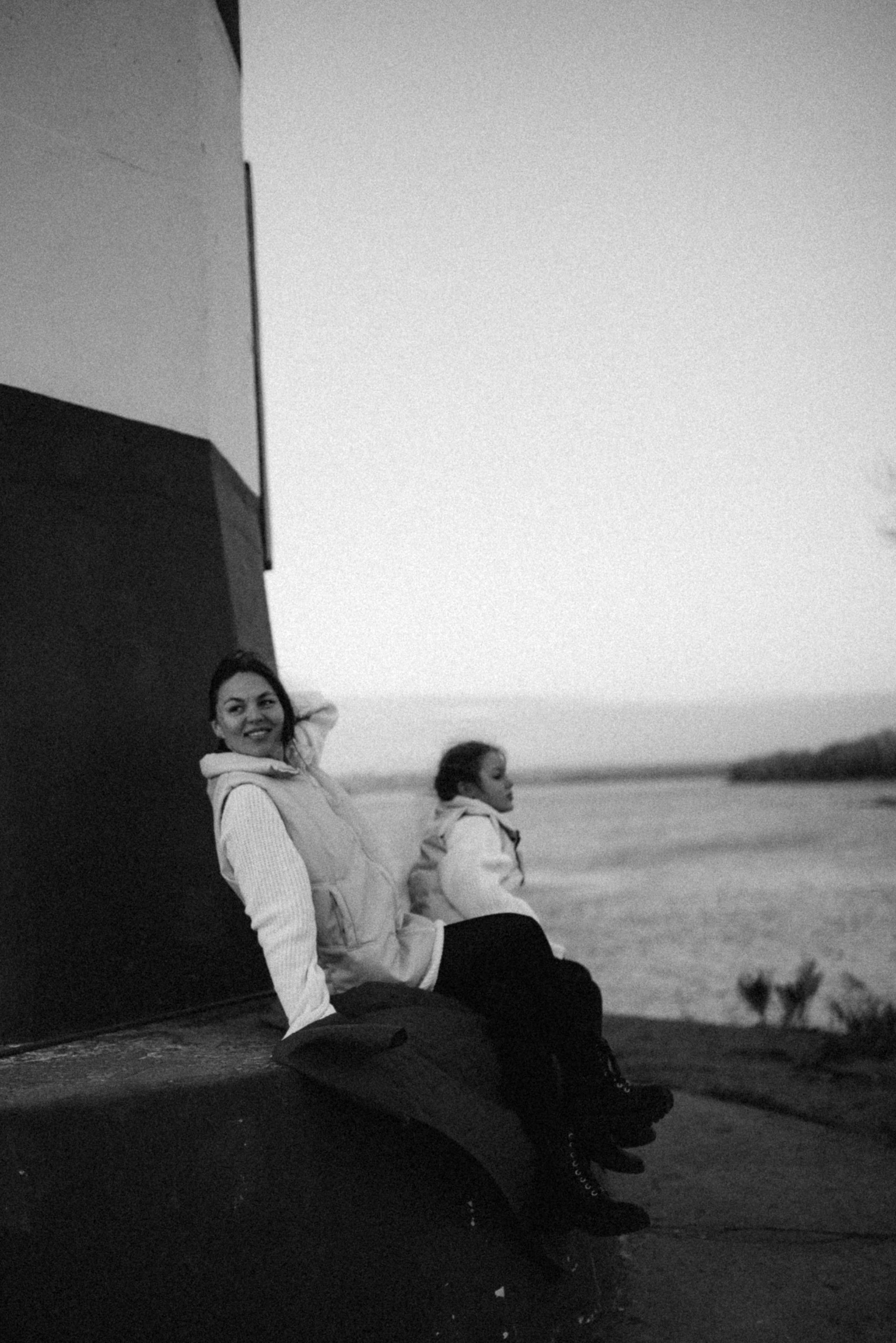 Катя и Варя (маяк). Семейная фотосессия в Новосибирске от фотографа Ольги Коваль