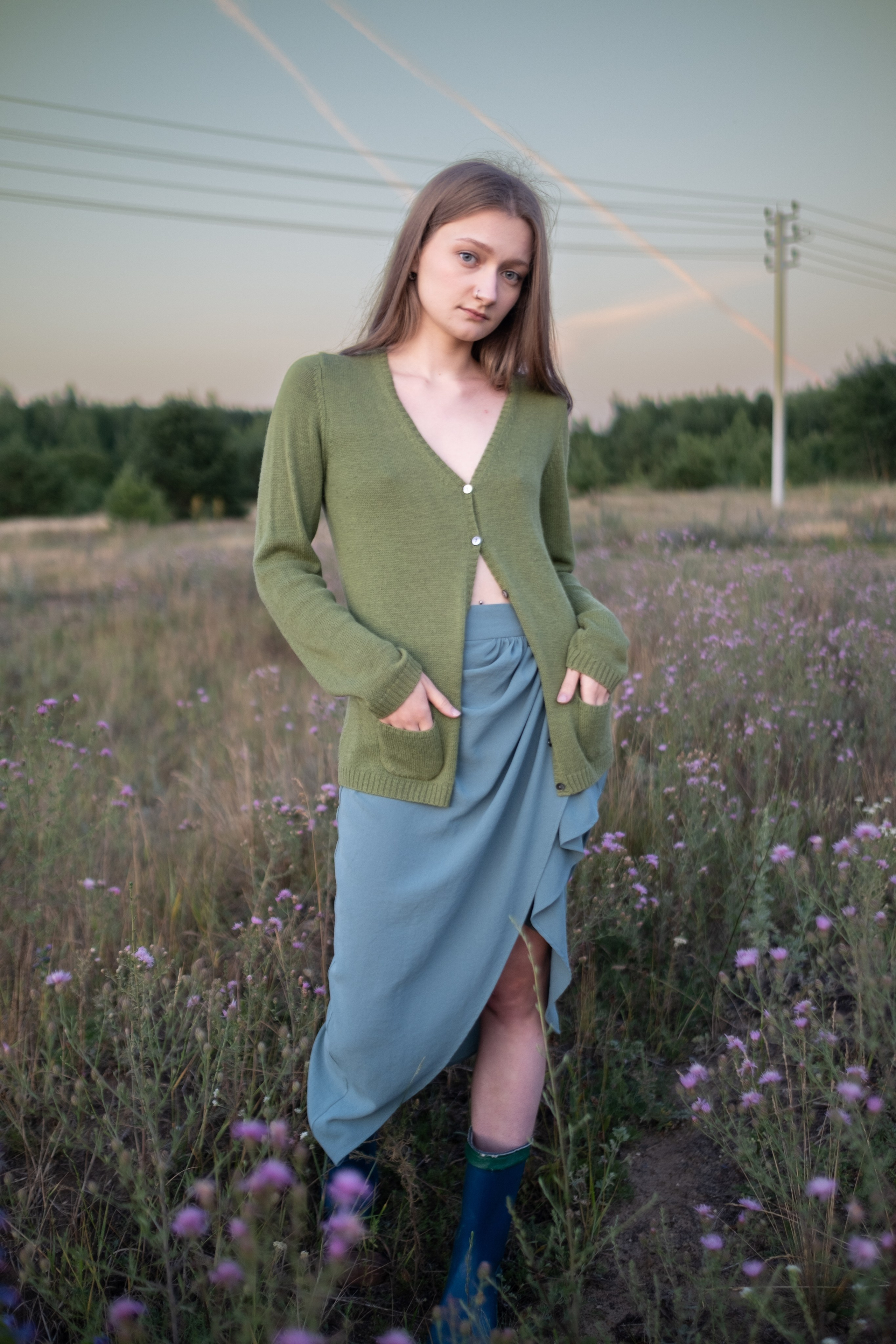 Портреты на природе. Анна Сутягина. Фотограф в Москве