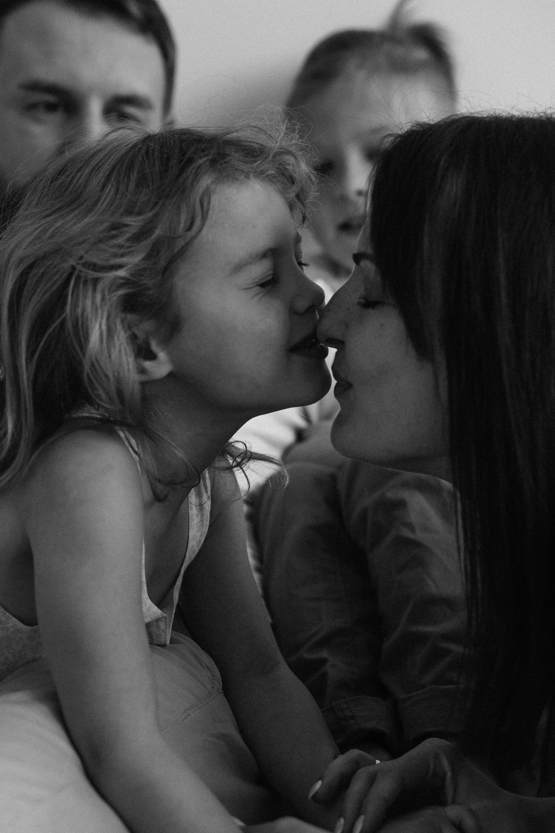 Семейная фотосессия семьи К. в фотостудии. Фотограф Ольга Игорева