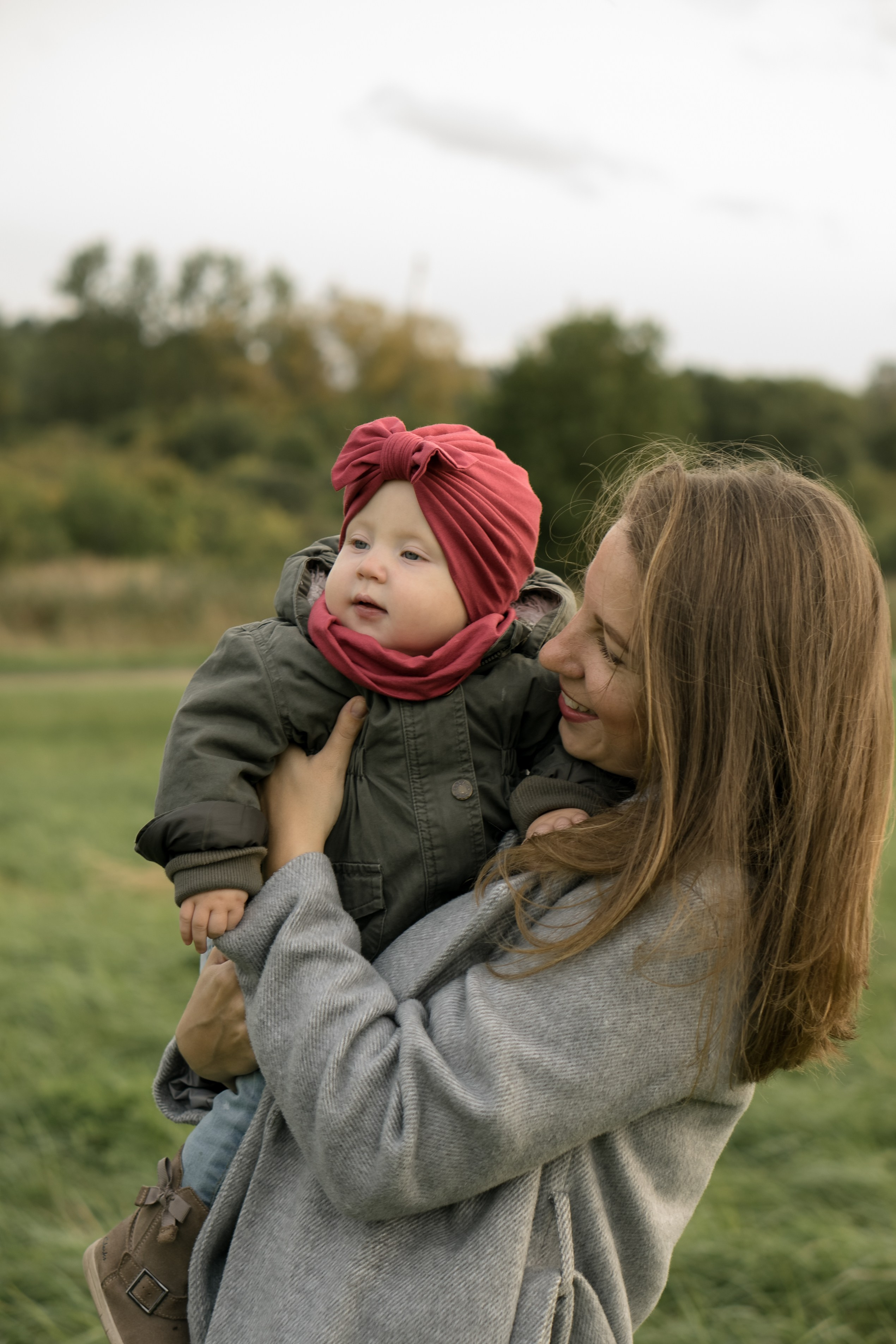 Семья Алеси и Ульяны на природе. Фотограф Ольга Игорева