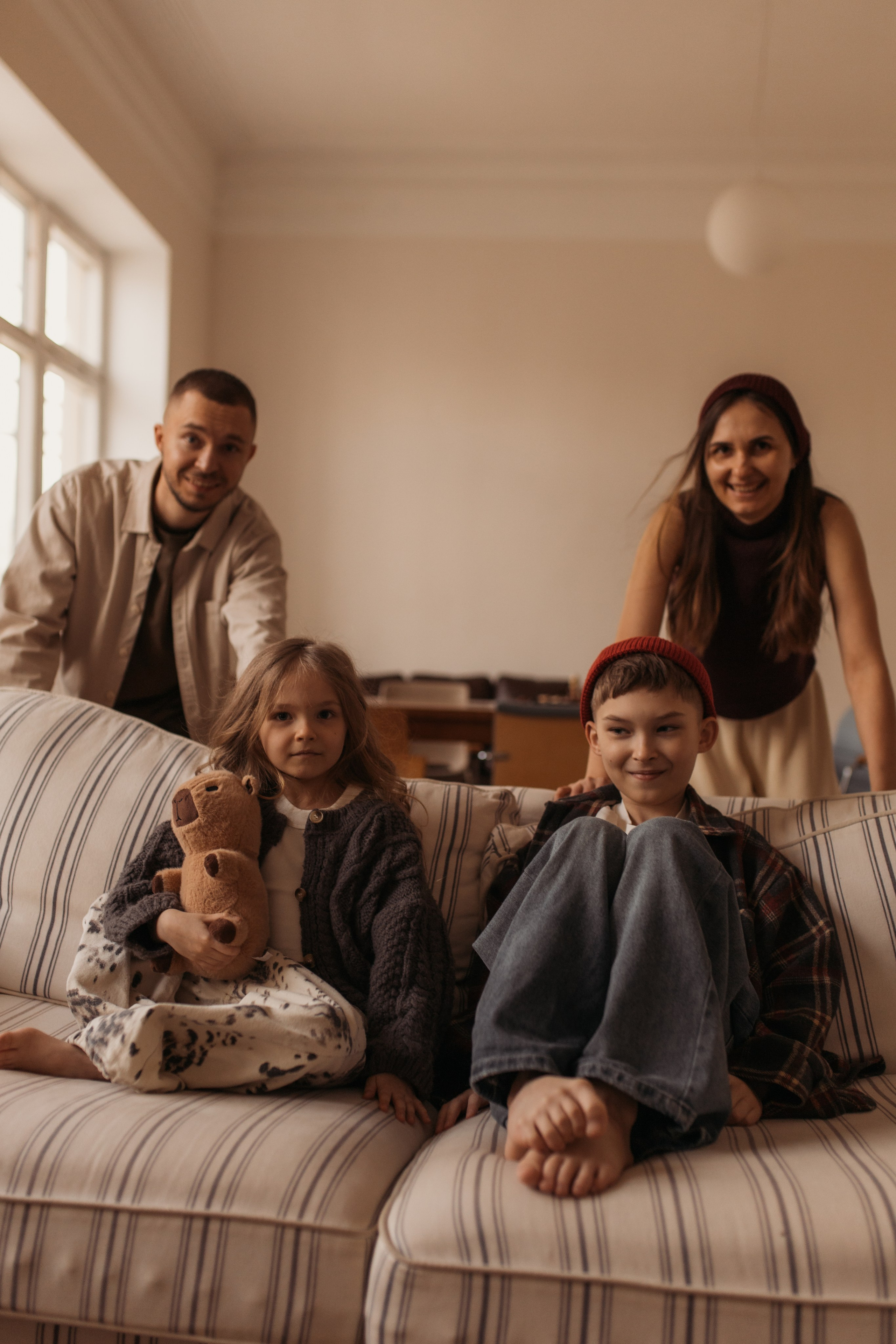 Настя, Сергей, Сава и Марьяна. Семейный и свадебный фотограф в Москве и Зеленограде Марина Малярова