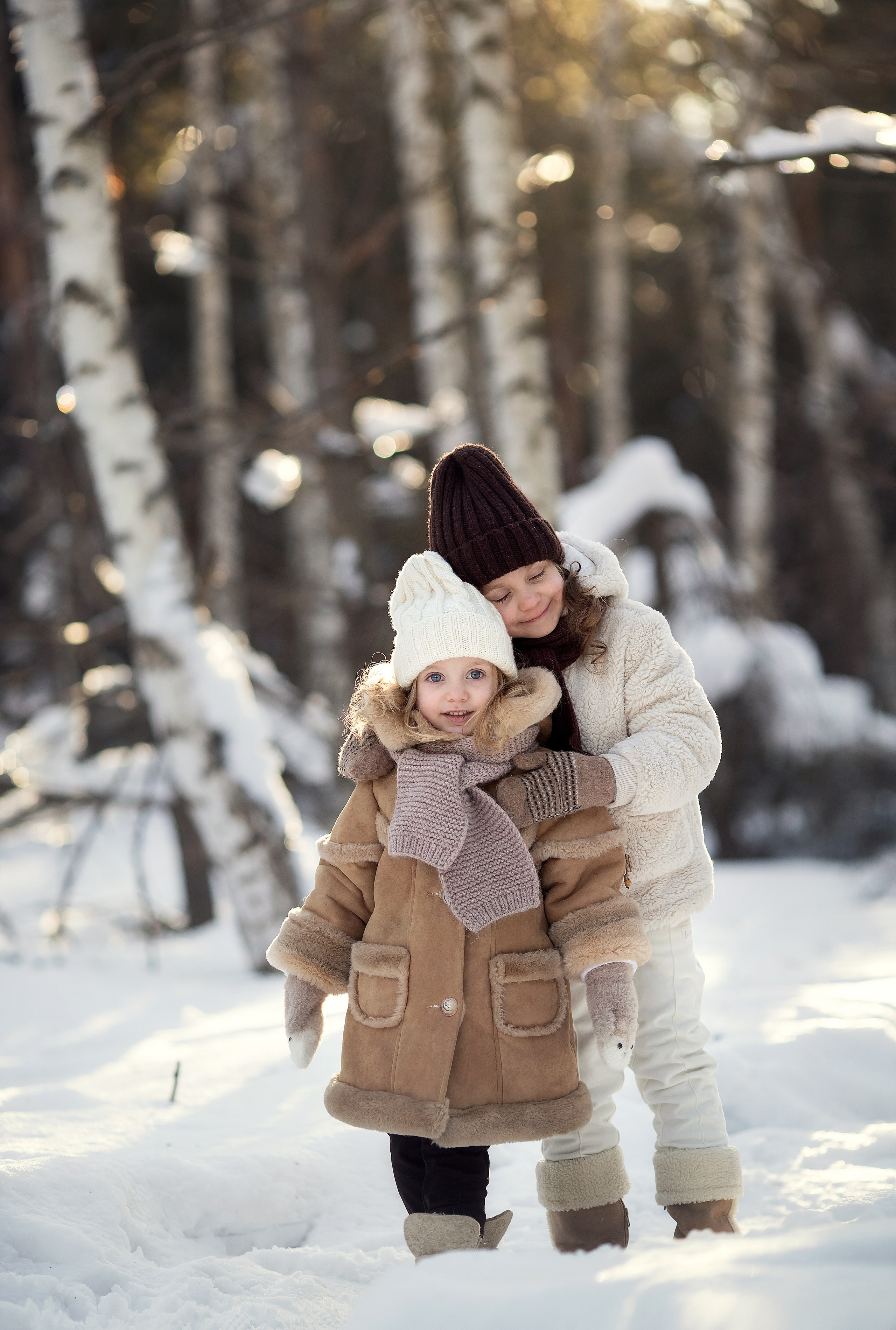 Воркшоп «В зимнем лесу». Семейный и детский фотограф в Саратове Полина Коткина