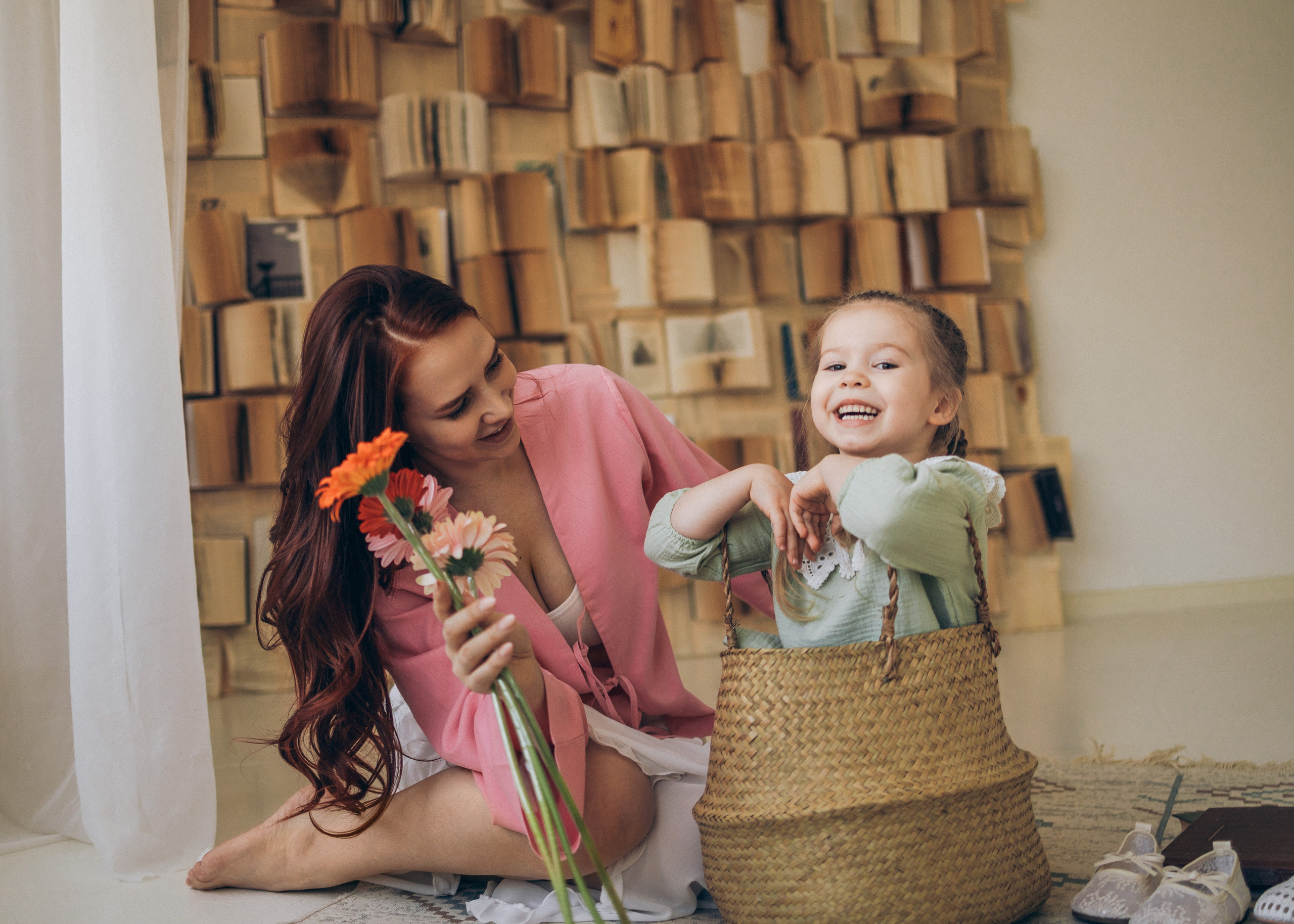 Аня и София. Семейный фотограф В Москве Александра Дейкун