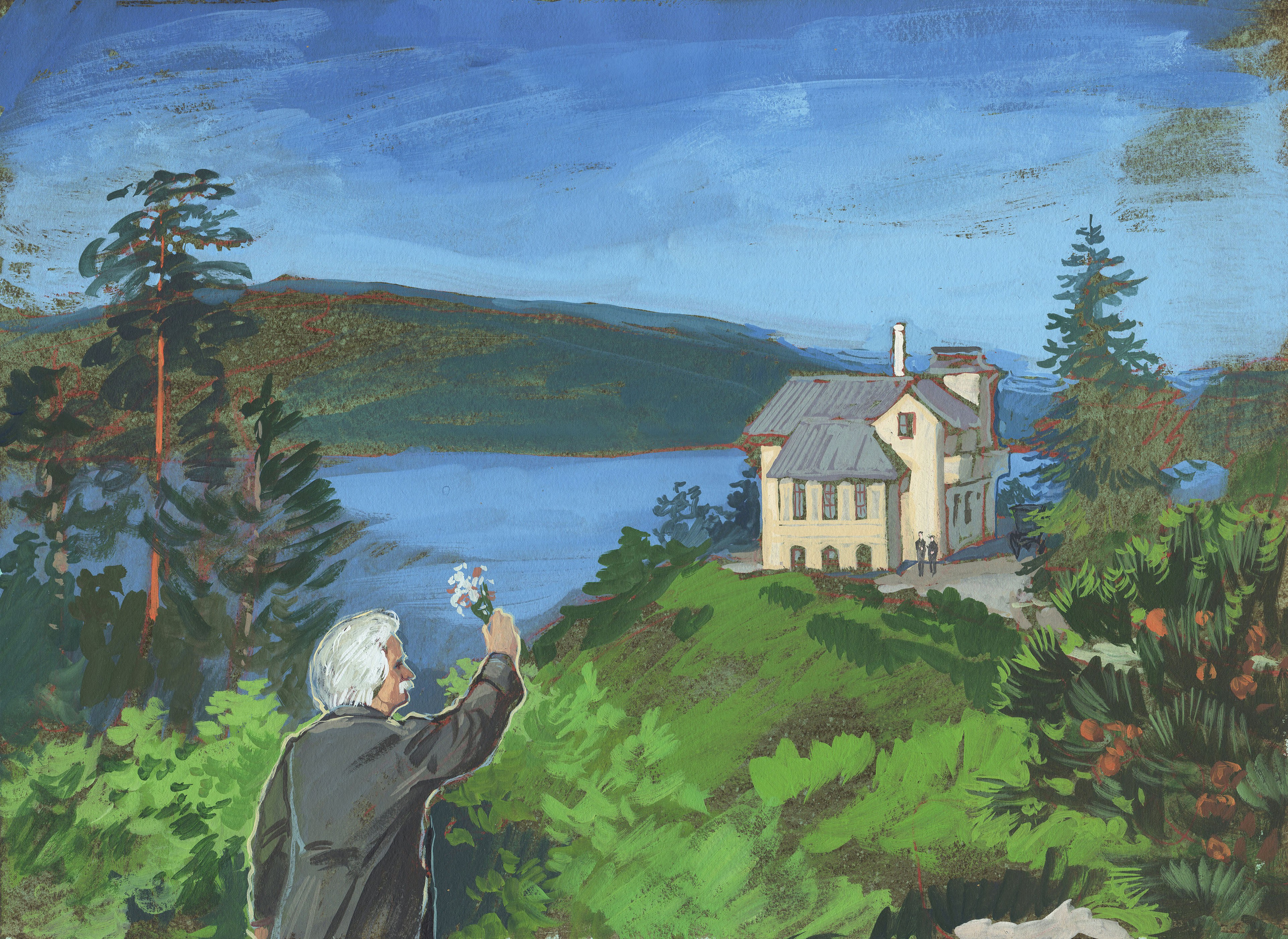 Григ. Художник Анна Хопта