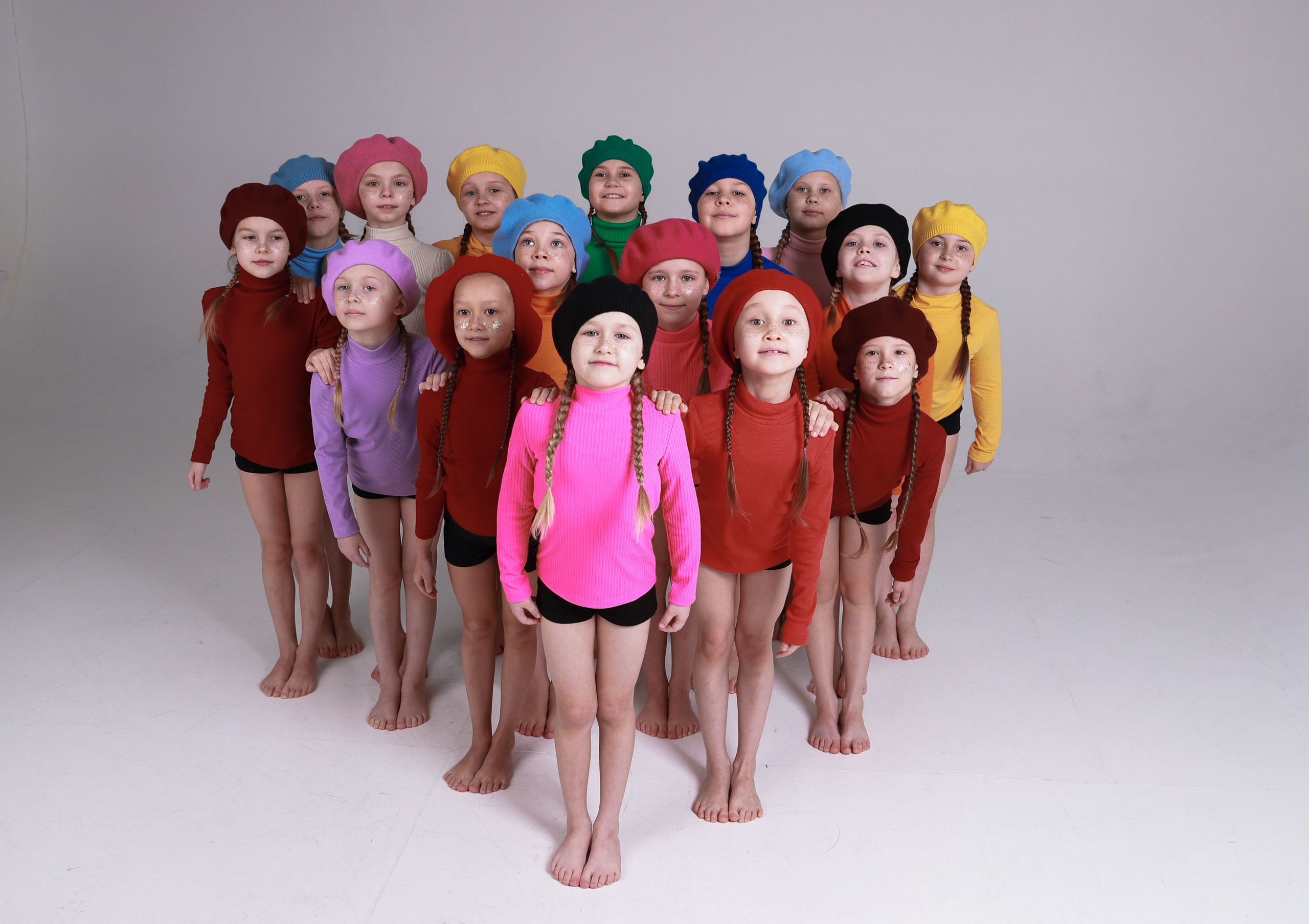 Сьемка на циклорамме. Фотограф Юлия Мальцева