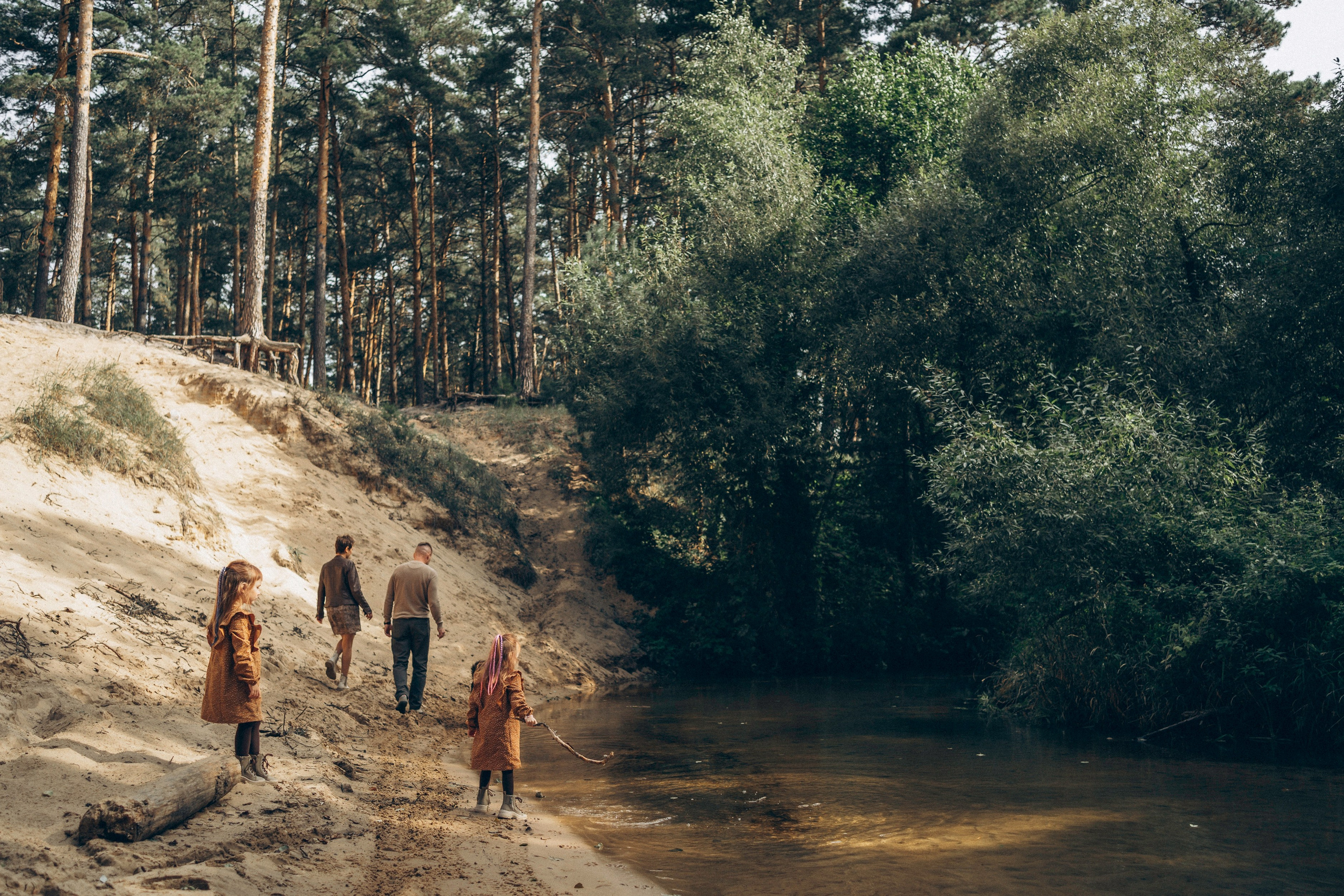 Семейная история на природе. Семейный фотограф в Калуге Ирина Алдохина