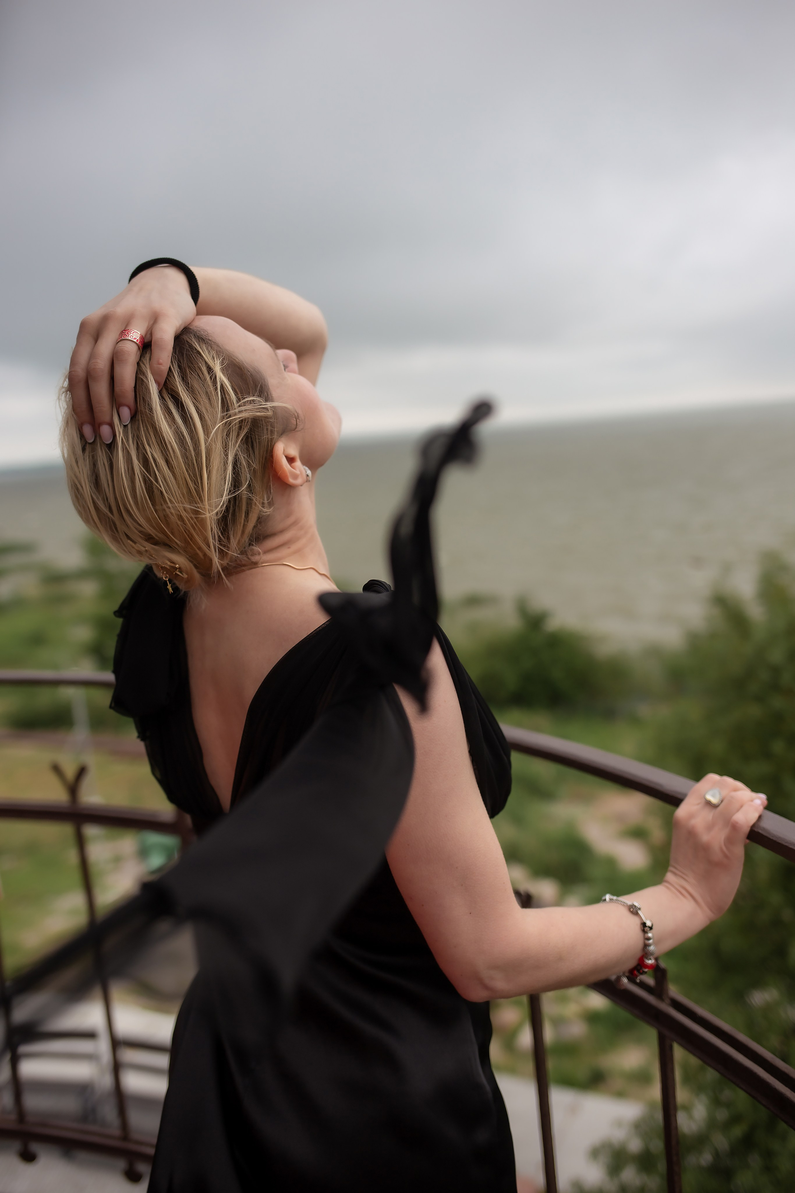 Катя. Маяк в Заливино. Фотограф в Калининграде Решетникова Алина